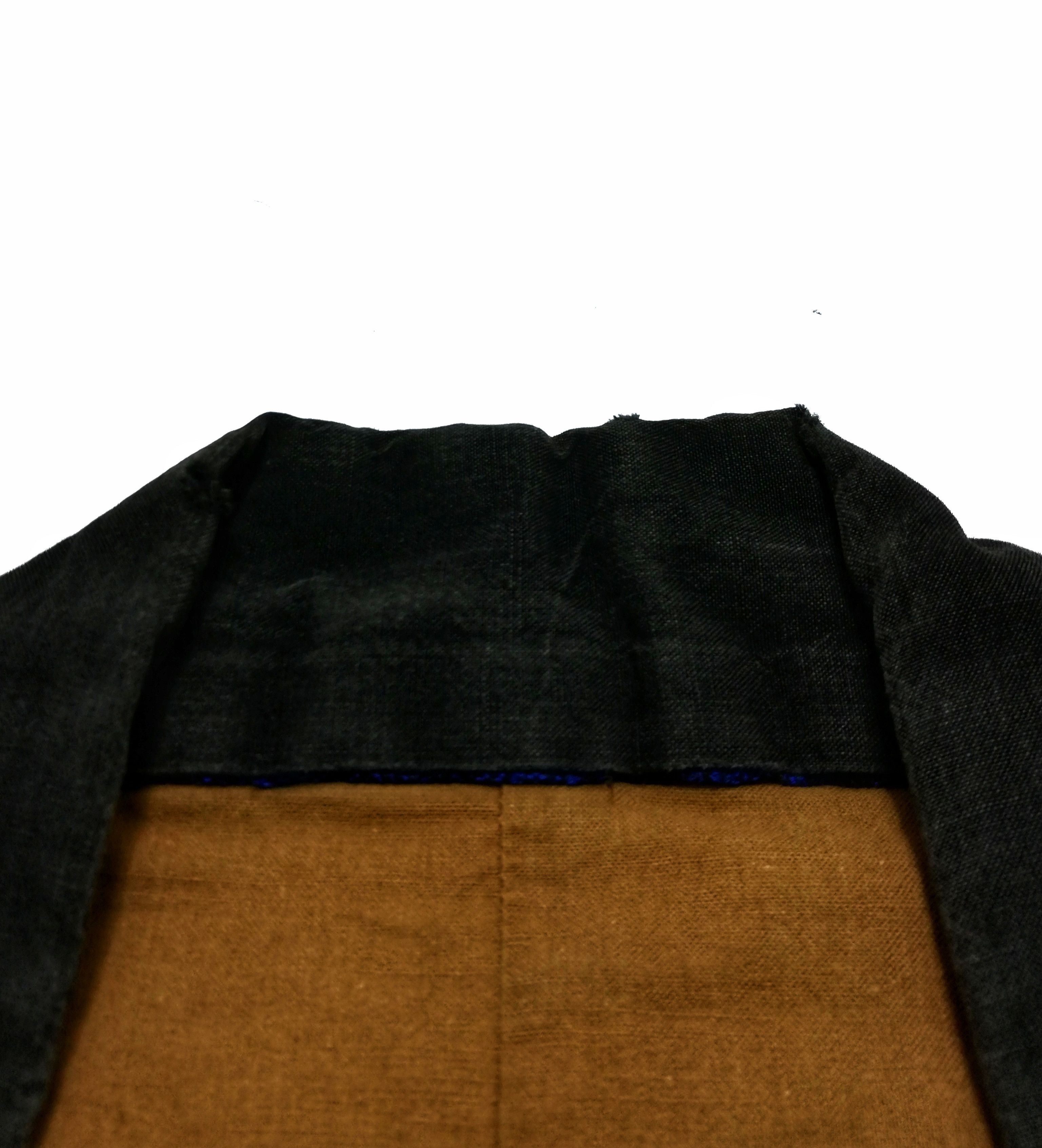 Art Comes First × Japanese Brand 🔥Vintage Antique Indigo Boro Sashiko Stitch Japanese🔥 Size US M / EU 48-50 / 2 - 5 Thumbnail