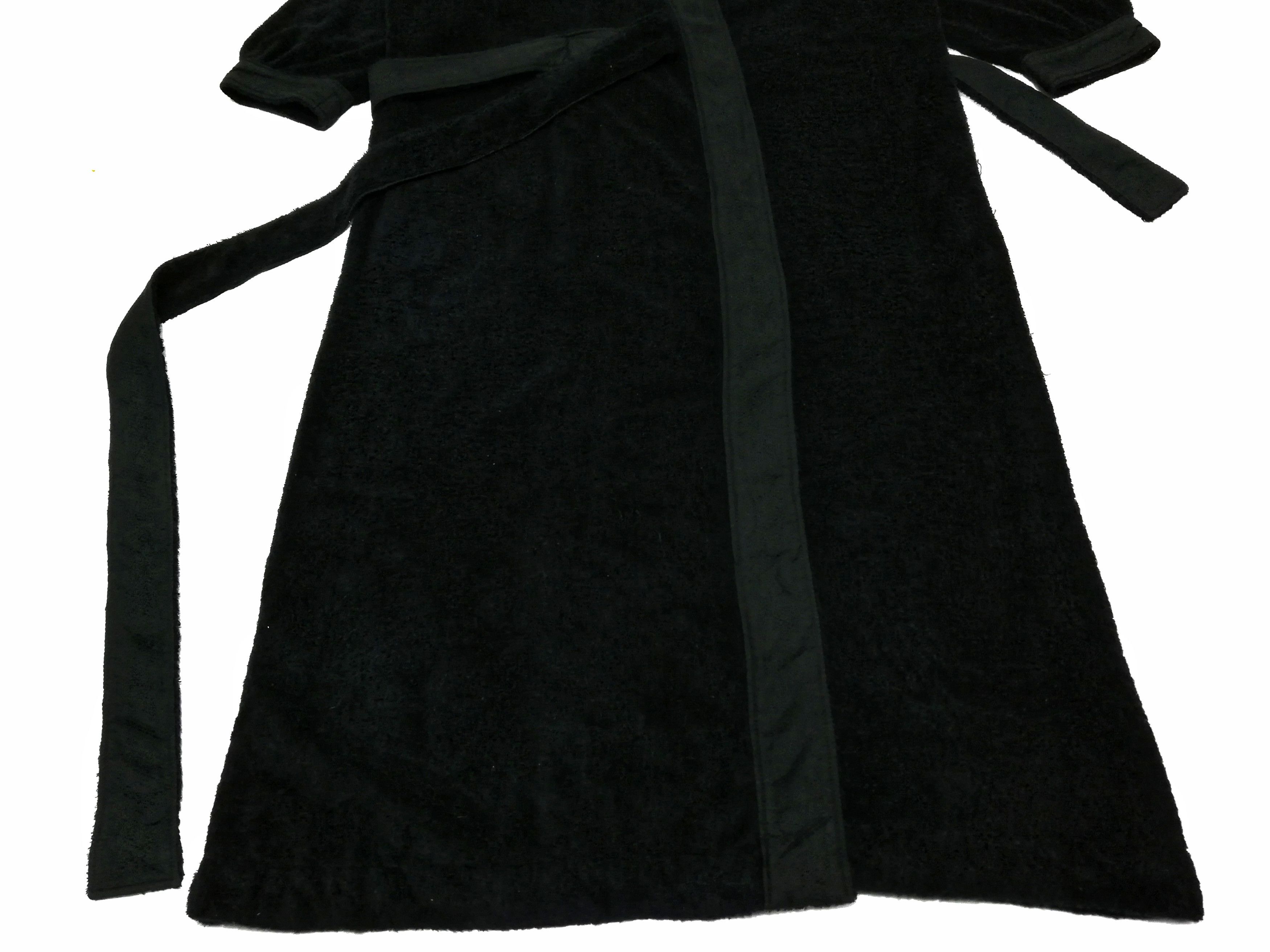 Karl Lagerfeld × Other 🔥Luxury Karl Lagerfeld Black Towel Fleece Long Jacket🔥 Size US M / EU 48-50 / 2 - 4 Thumbnail