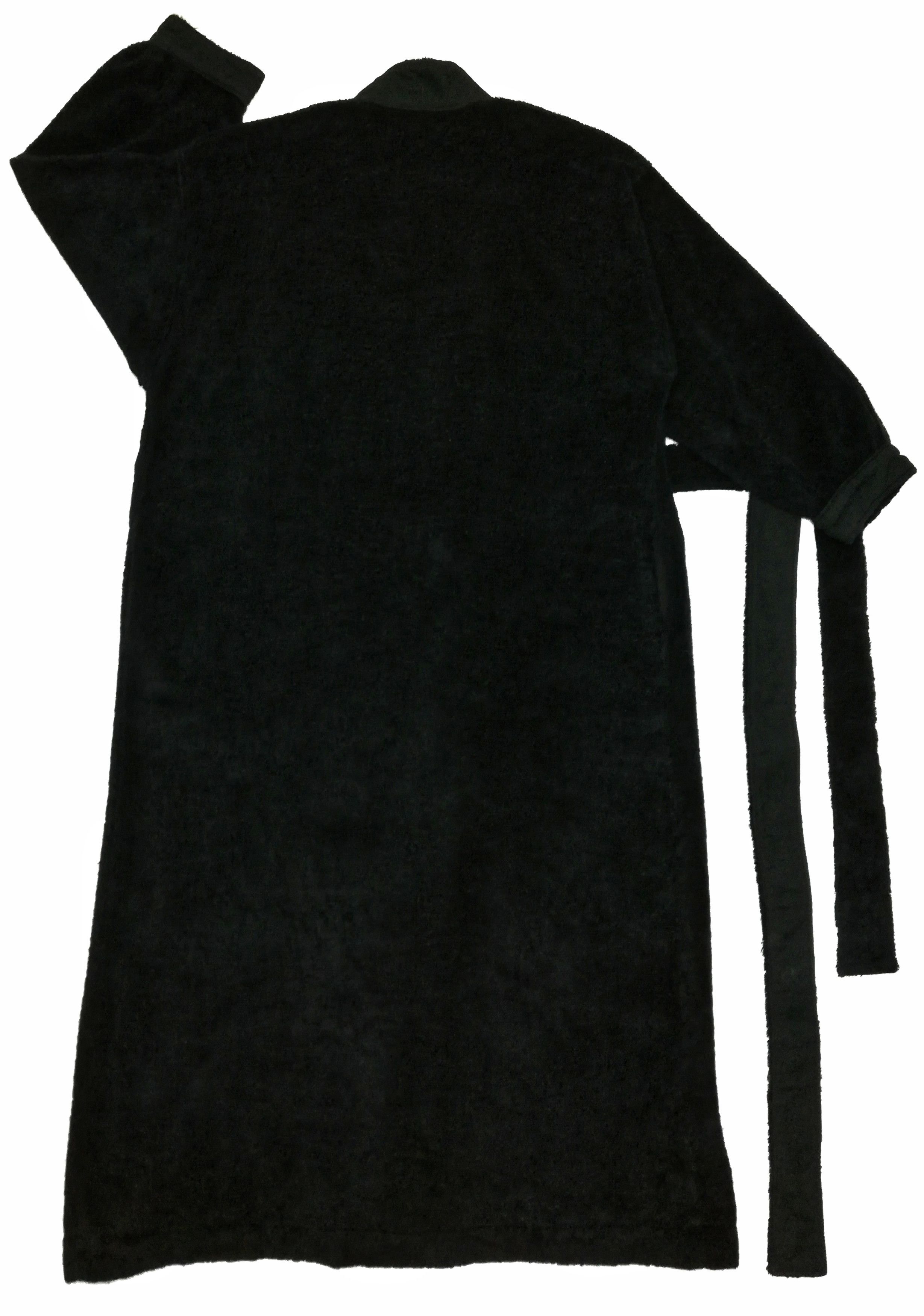 Karl Lagerfeld × Other 🔥Luxury Karl Lagerfeld Black Towel Fleece Long Jacket🔥 Size US M / EU 48-50 / 2 - 10 Thumbnail