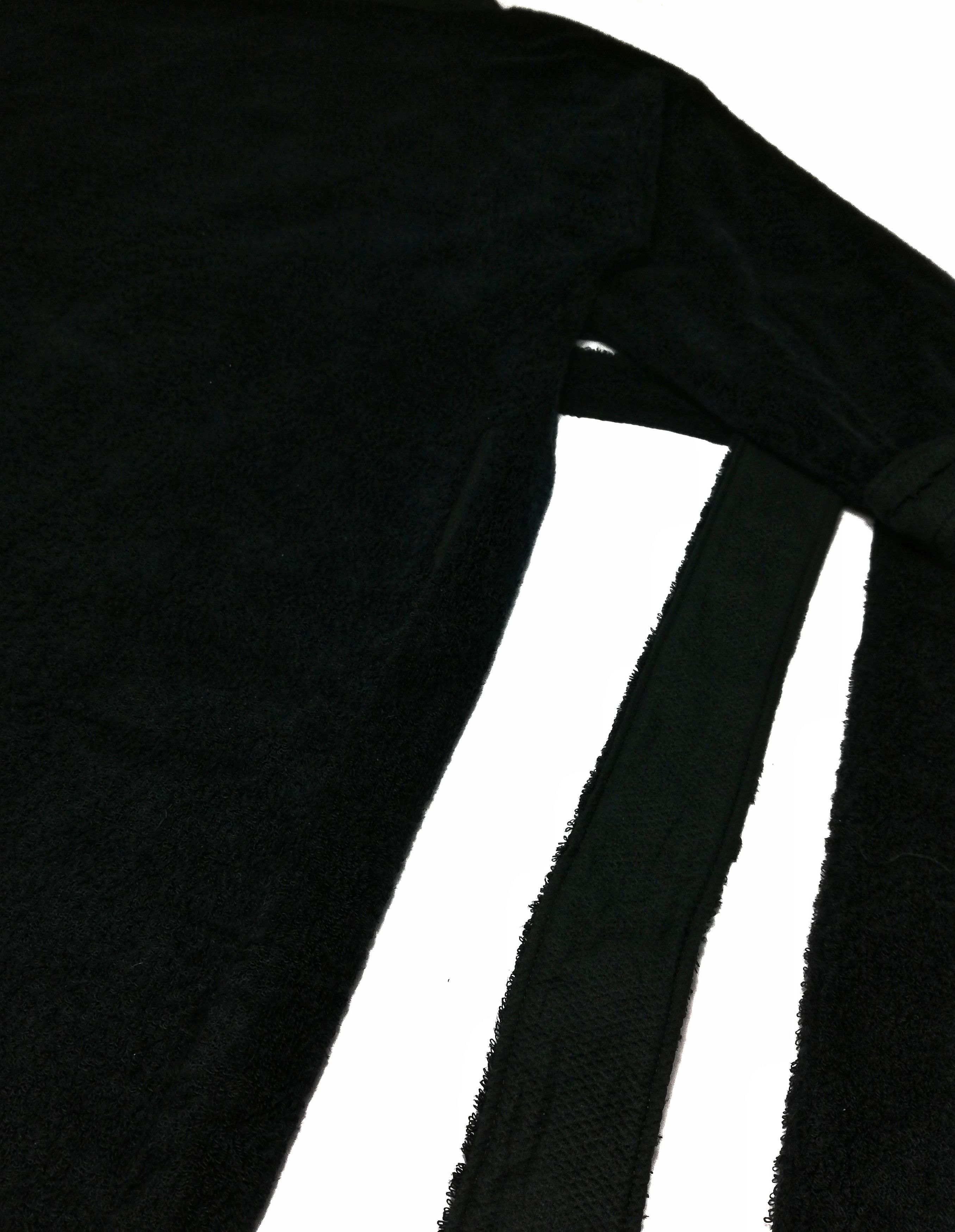Karl Lagerfeld × Other 🔥Luxury Karl Lagerfeld Black Towel Fleece Long Jacket🔥 Size US M / EU 48-50 / 2 - 12 Thumbnail