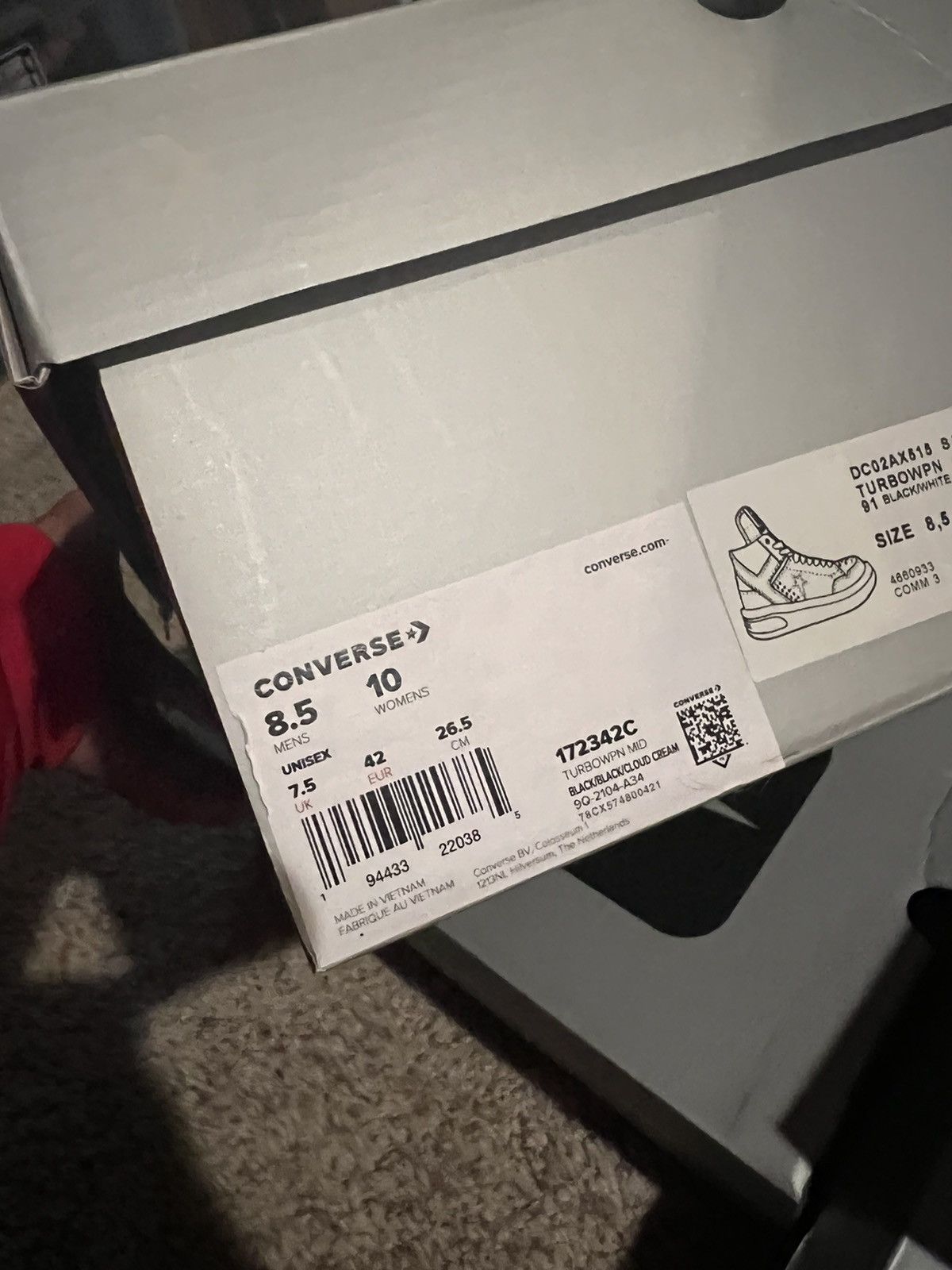 Converse × Rick Owens Drkshdw Converse Rick Owens TURBOWPN Size US 8.5 / EU 41-42 - 7 Thumbnail