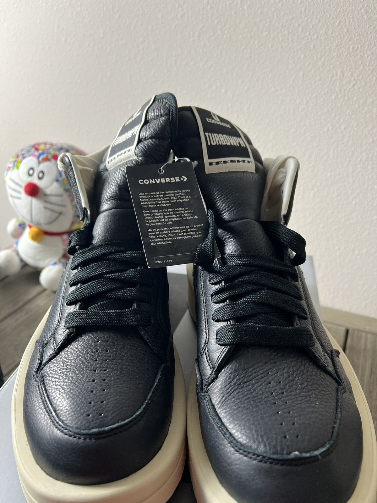 Converse × Rick Owens Drkshdw Converse Rick Owens TURBOWPN Size US 8.5 / EU 41-42 - 6 Thumbnail