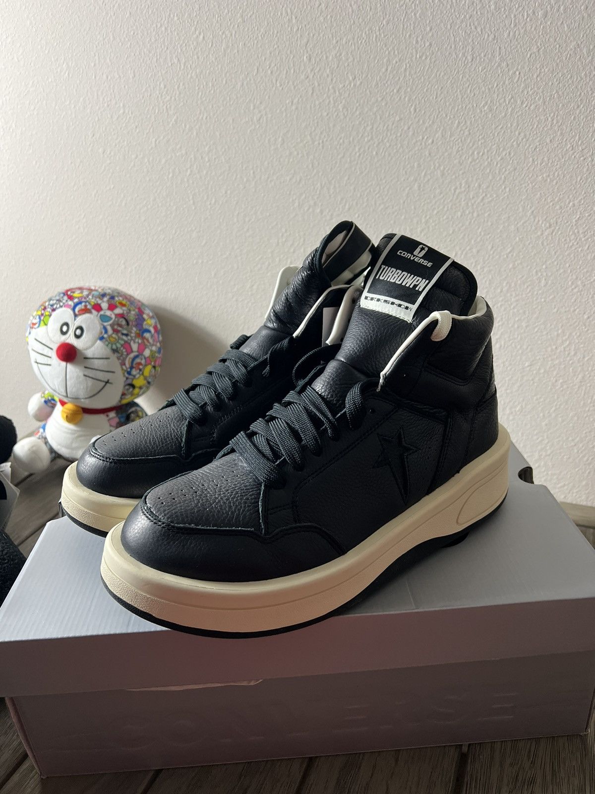 Converse × Rick Owens Drkshdw Converse Rick Owens TURBOWPN Size US 8.5 / EU 41-42 - 1 Thumbnail