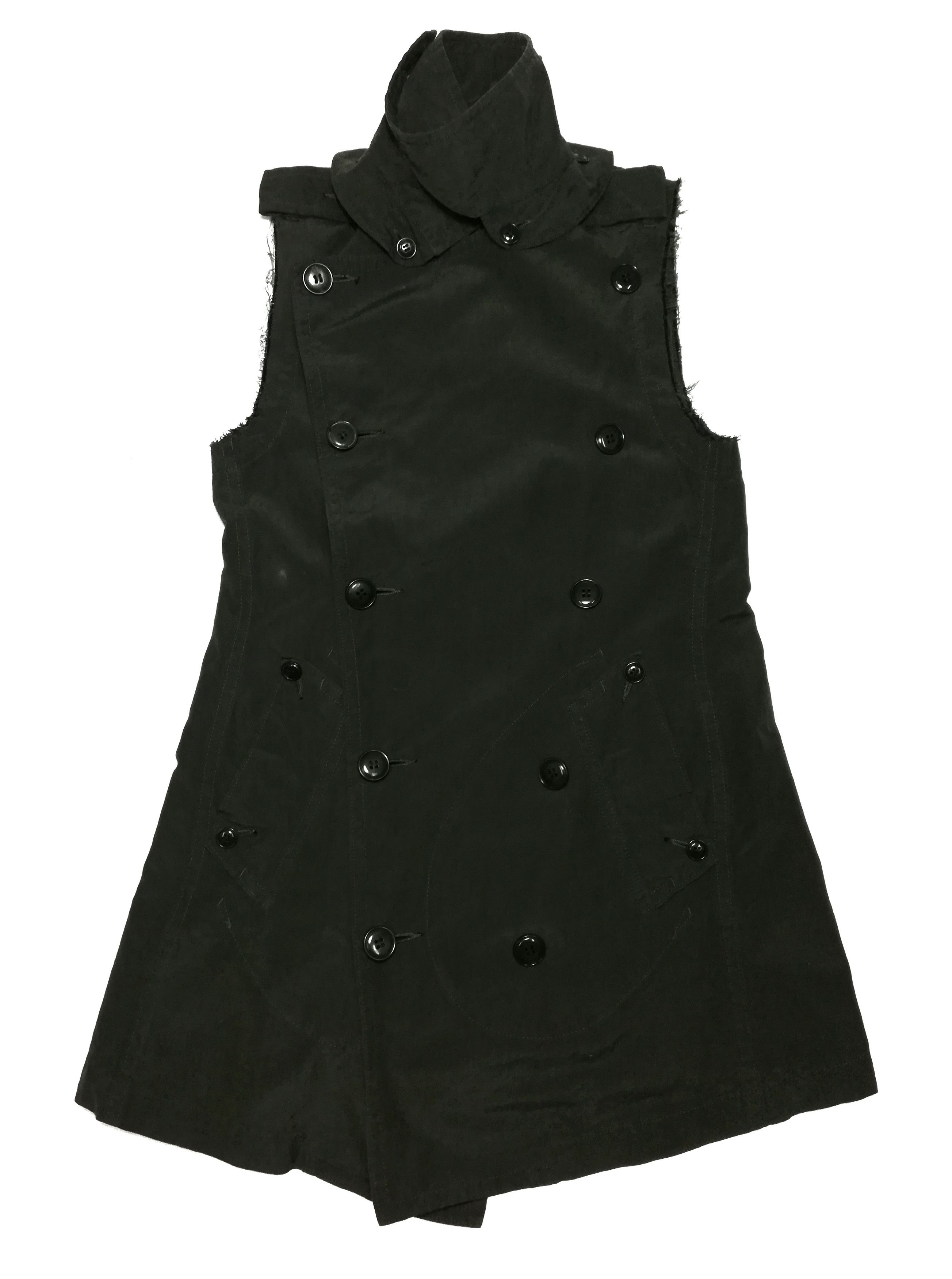 Yohji Yamamoto 🔥Y's by Yohji Yamamoto Sleeveless Double Breast Bondage🔥 Size US XXS / EU 40 - 11 Thumbnail