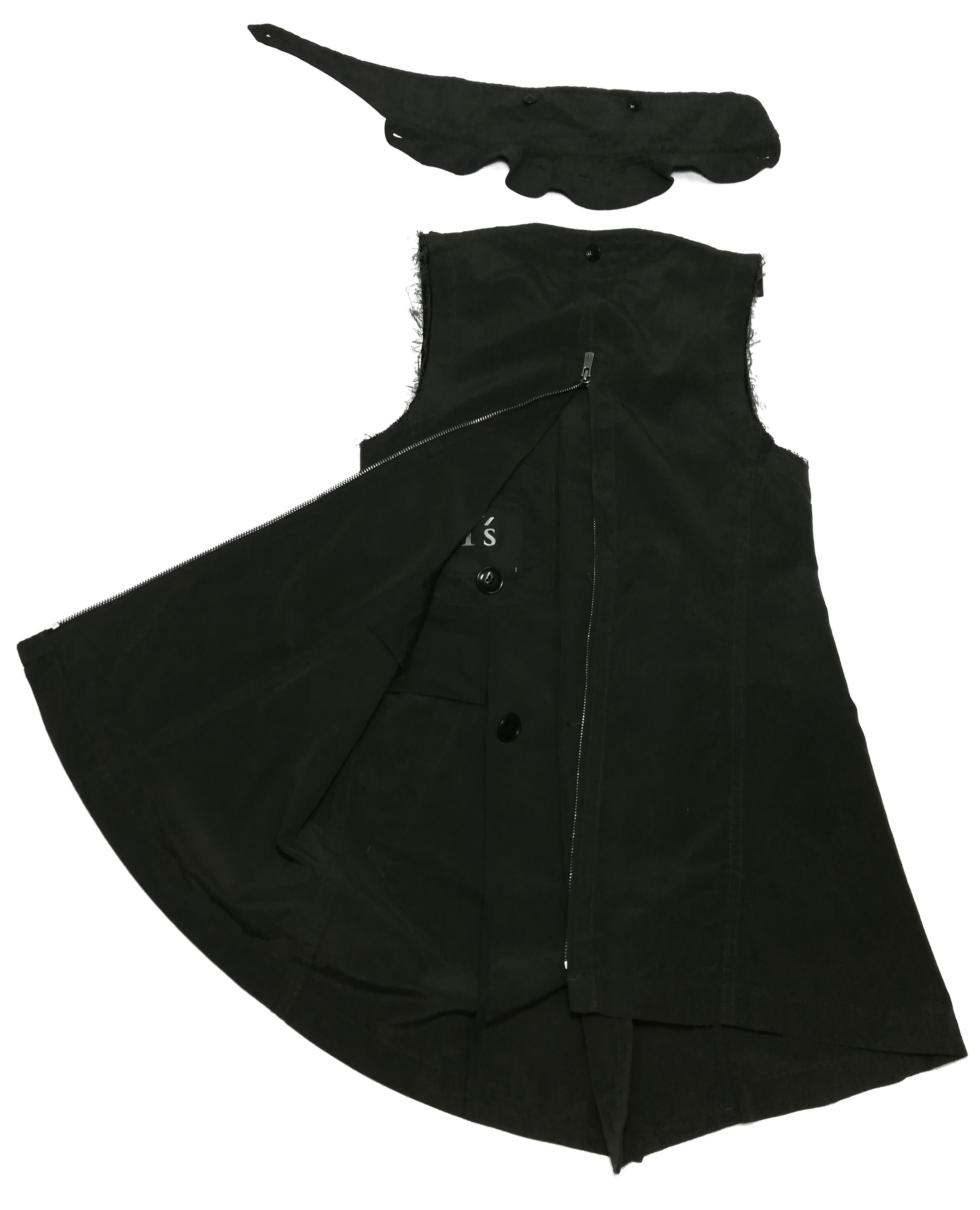 Yohji Yamamoto 🔥Y's by Yohji Yamamoto Sleeveless Double Breast Bondage🔥 Size US XXS / EU 40 - 15 Thumbnail