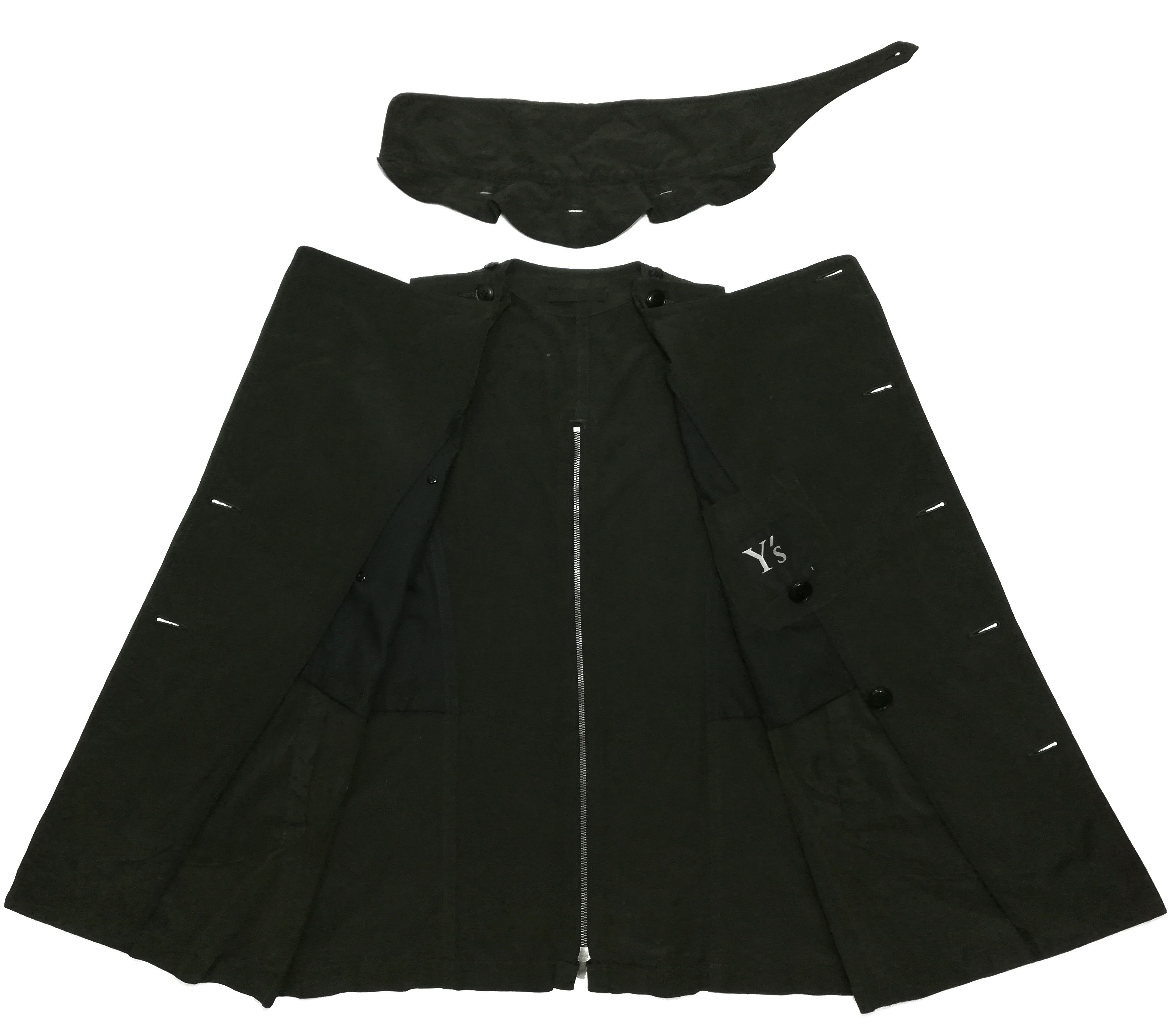Yohji Yamamoto 🔥Y's by Yohji Yamamoto Sleeveless Double Breast Bondage🔥 Size US XXS / EU 40 - 3 Thumbnail