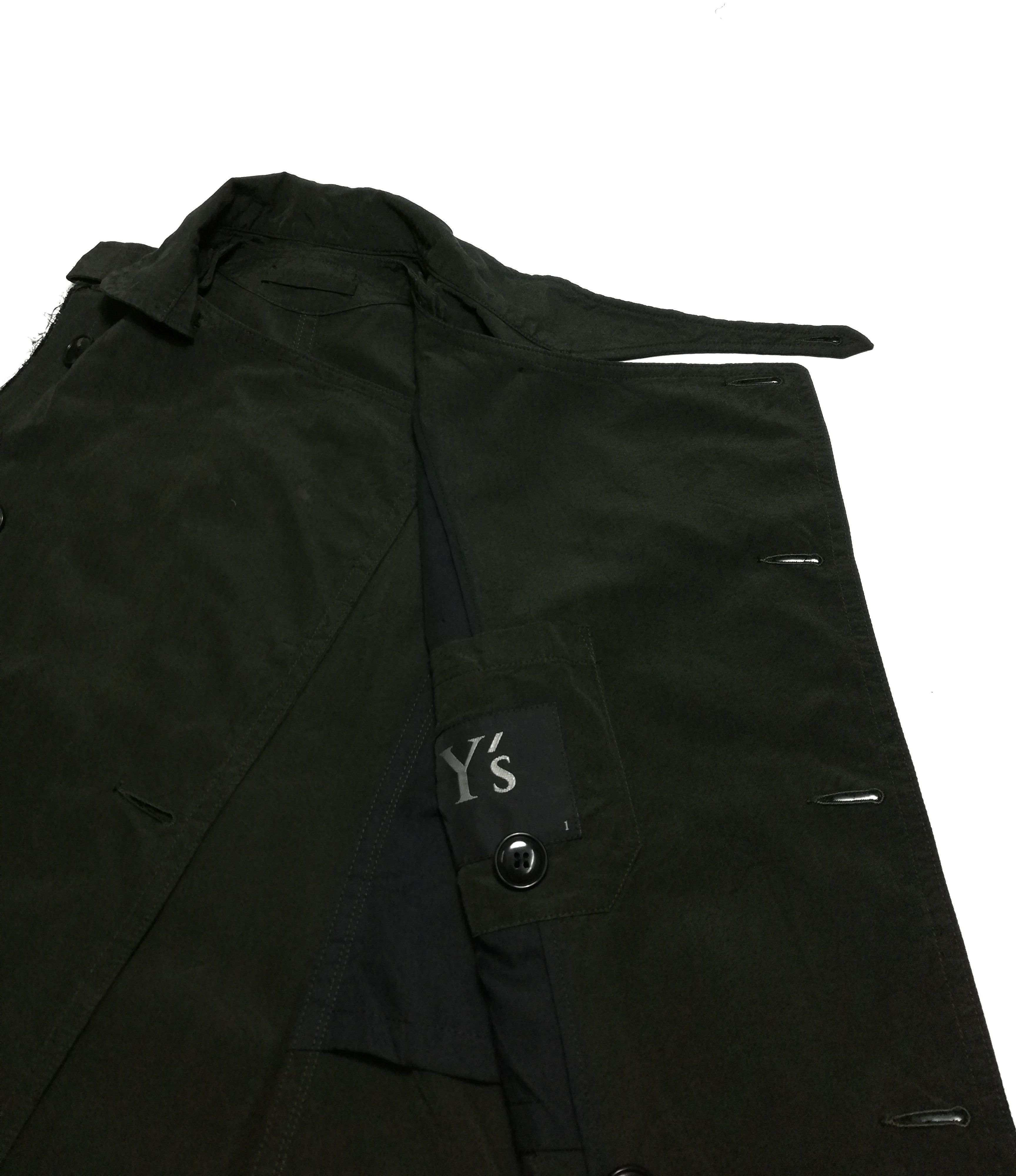 Yohji Yamamoto 🔥Y's by Yohji Yamamoto Sleeveless Double Breast Bondage🔥 Size US XXS / EU 40 - 8 Thumbnail