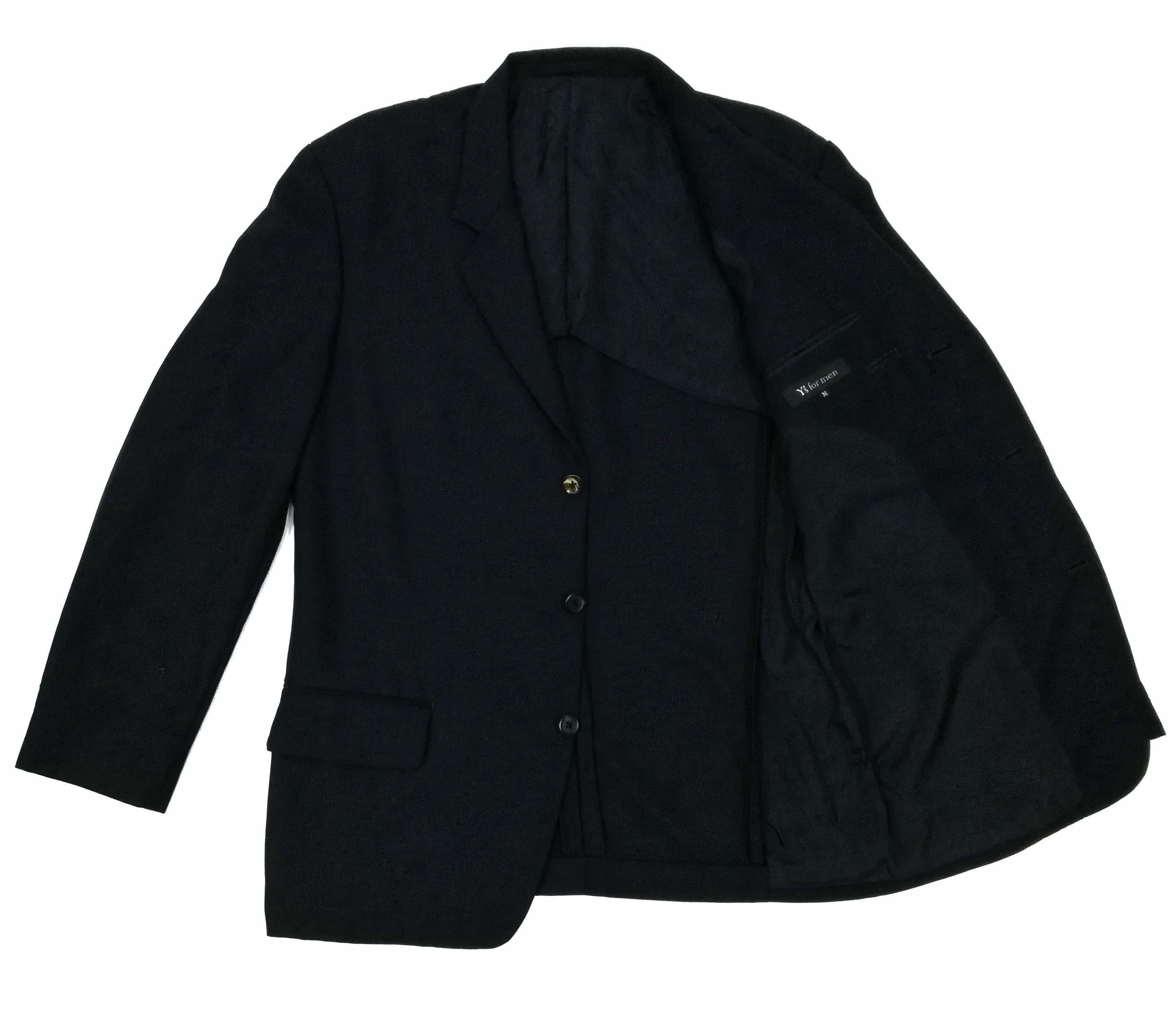 Y's for Men 🔥GRAIL OG Archival Y's For Men Wool Exclusive Blazers Coat Size US M / EU 48-50 / 2 - 1 Thumbnail