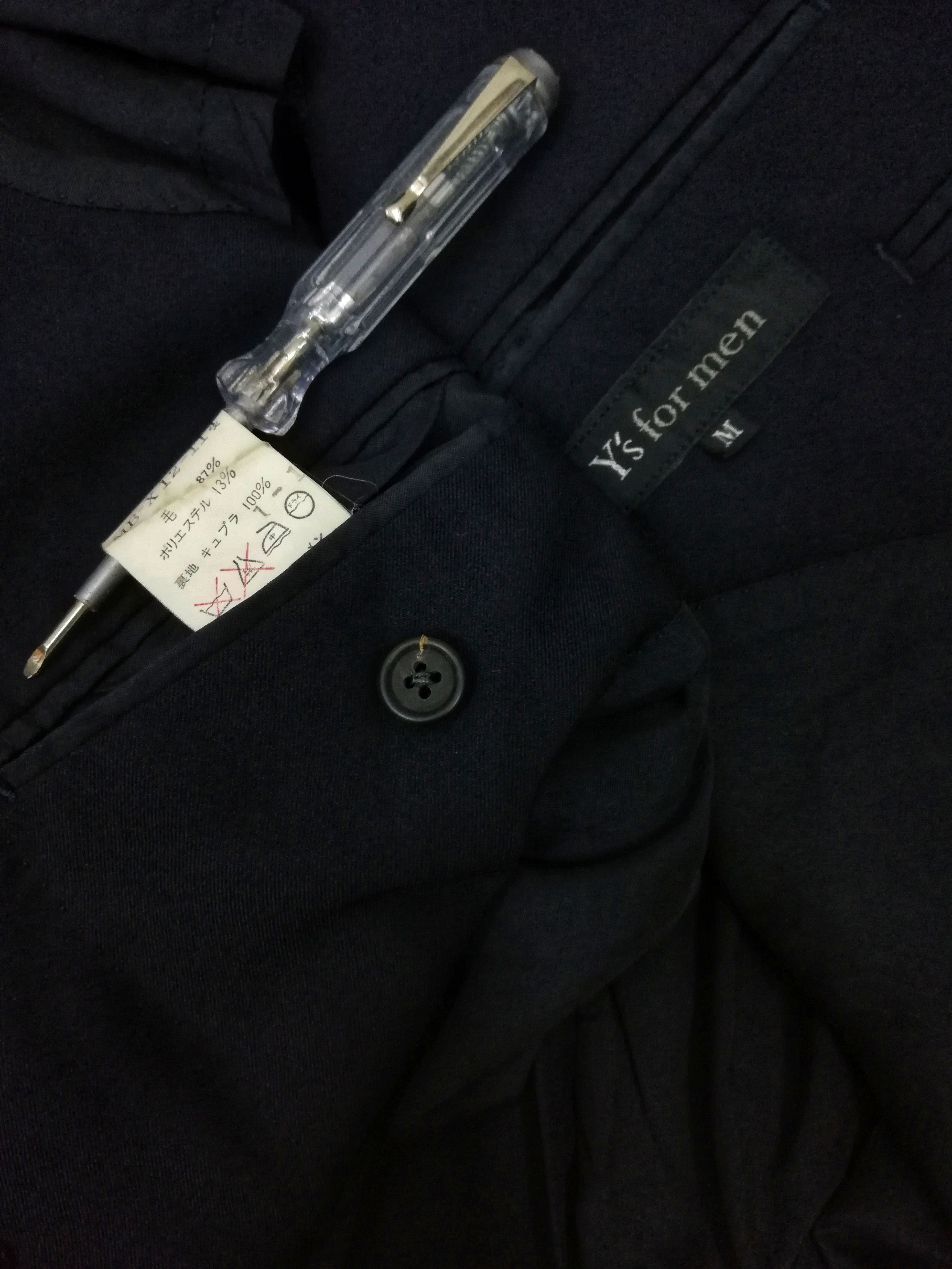 Y's for Men 🔥GRAIL OG Archival Y's For Men Wool Exclusive Blazers Coat Size US M / EU 48-50 / 2 - 9 Thumbnail