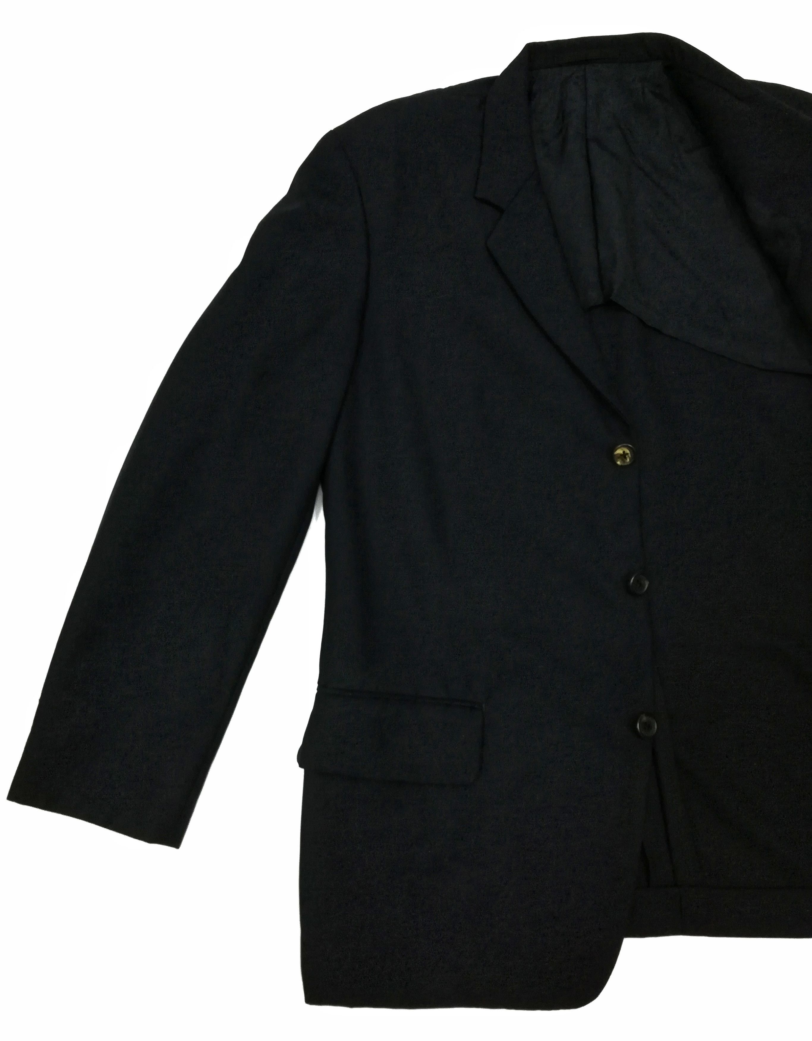 Y's for Men 🔥GRAIL OG Archival Y's For Men Wool Exclusive Blazers Coat Size US M / EU 48-50 / 2 - 3 Thumbnail