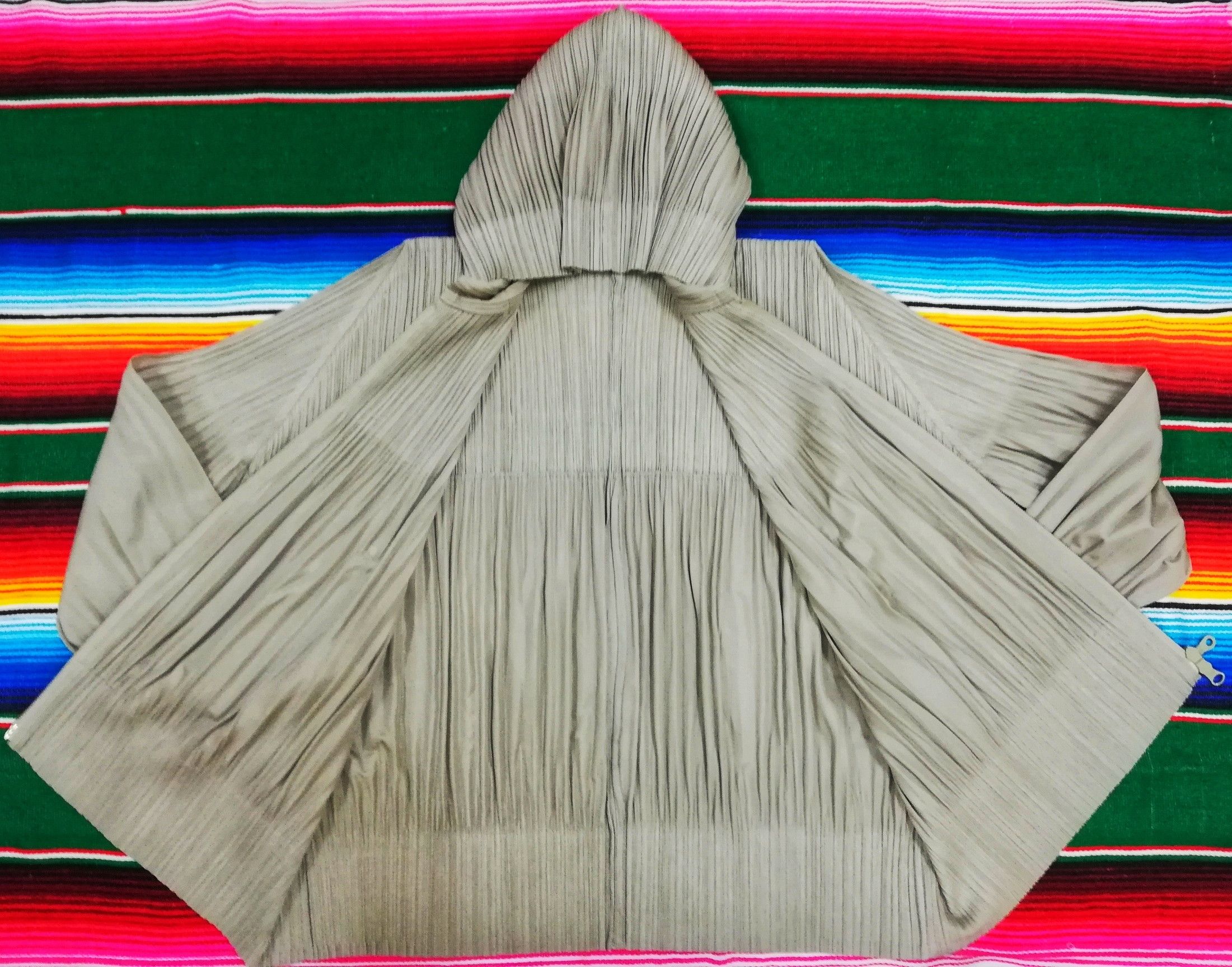 Issey Miyake 🔥GRAIL Iconic Pleats Please By Issey Miyake Pleated Hoodie Size US M / EU 48-50 / 2 - 4 Thumbnail
