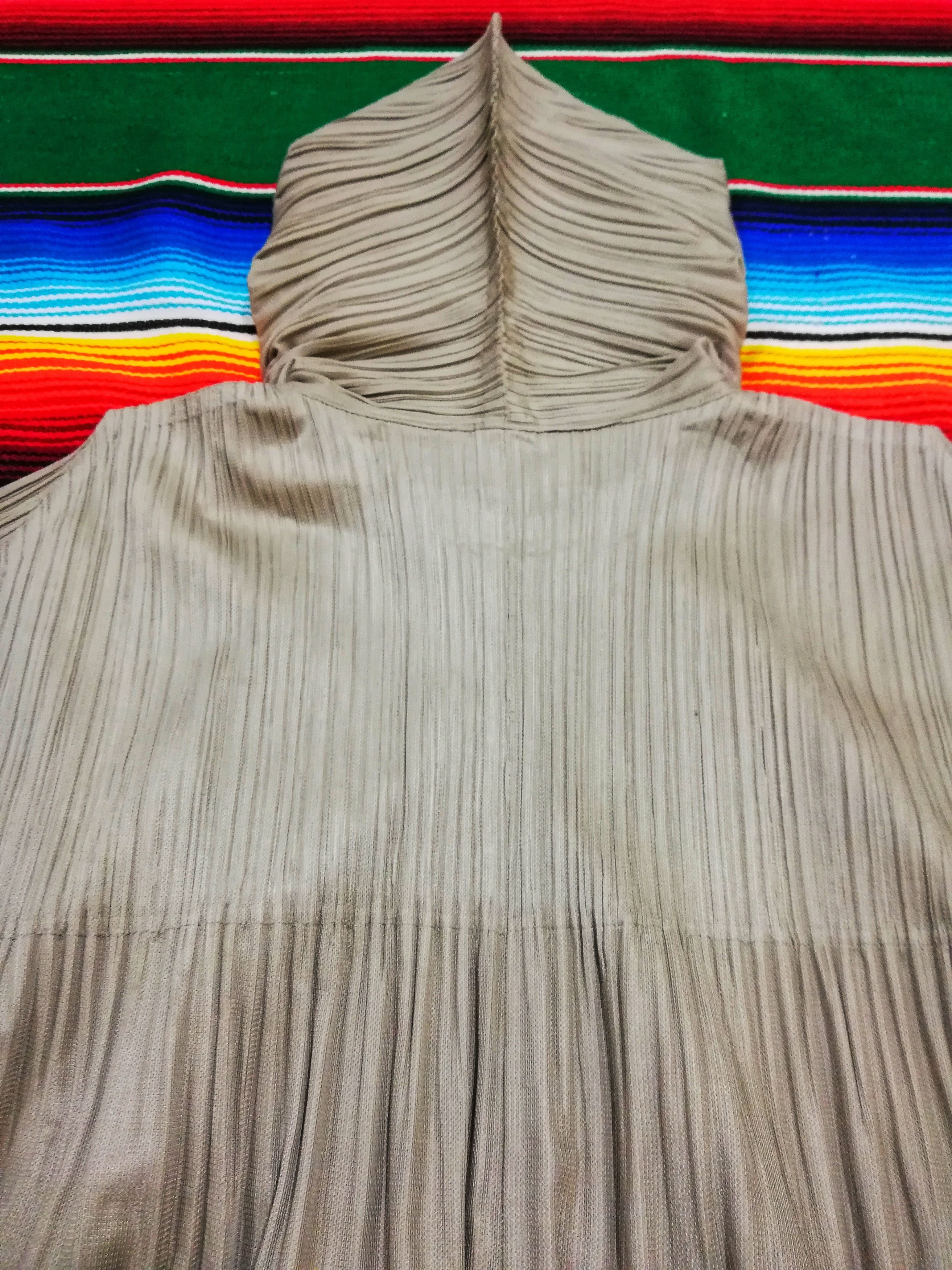 Issey Miyake 🔥GRAIL Iconic Pleats Please By Issey Miyake Pleated Hoodie Size US M / EU 48-50 / 2 - 10 Thumbnail