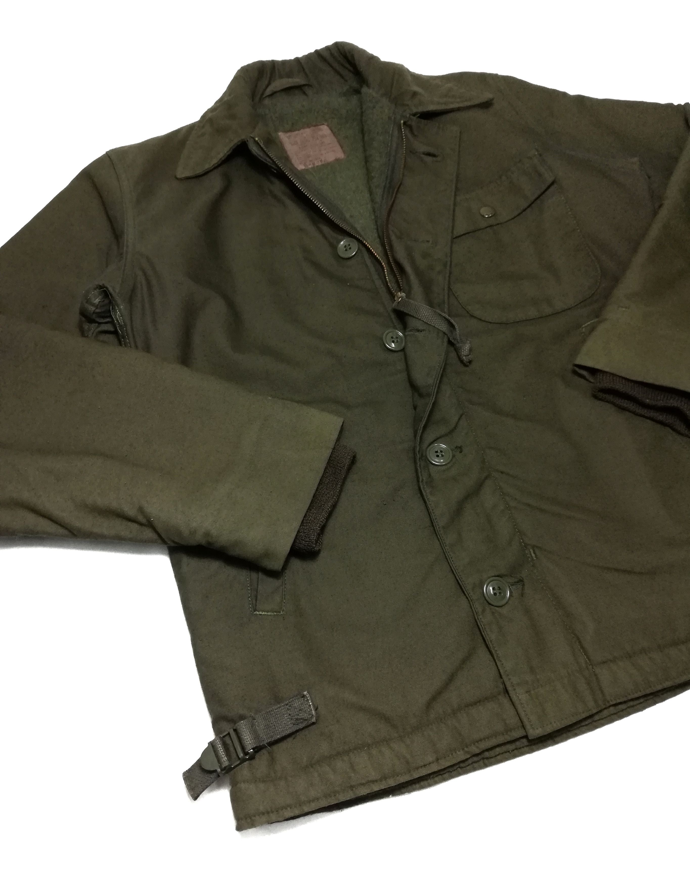 Vintage 🔥GRAIL OG 1975 Original A-2 U.S.N. NP NAVY Field Deck🔥 Size US M / EU 48-50 / 2 - 11 Thumbnail