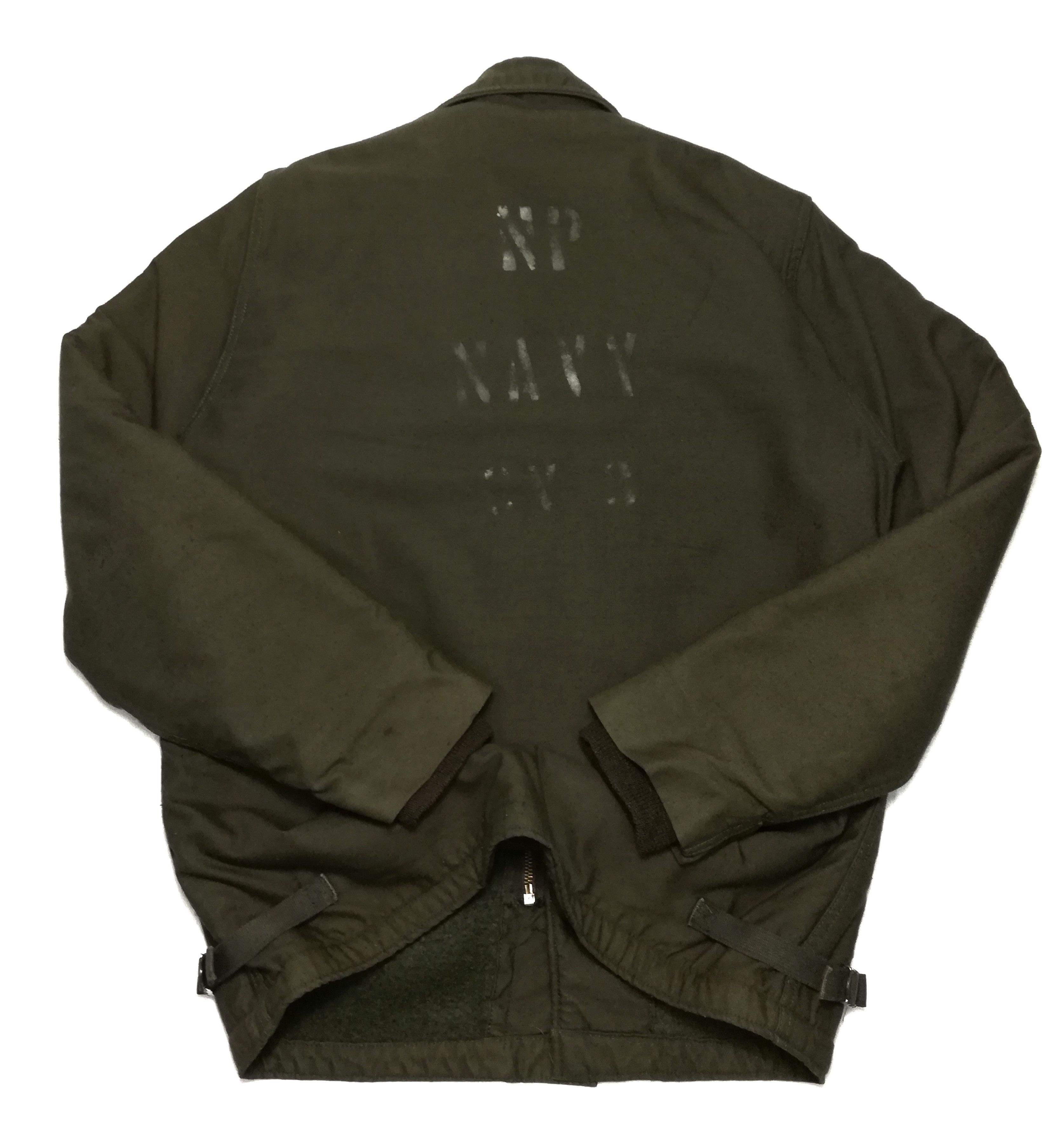 Vintage 🔥GRAIL OG 1975 Original A-2 U.S.N. NP NAVY Field Deck🔥 Size US M / EU 48-50 / 2 - 1 Thumbnail