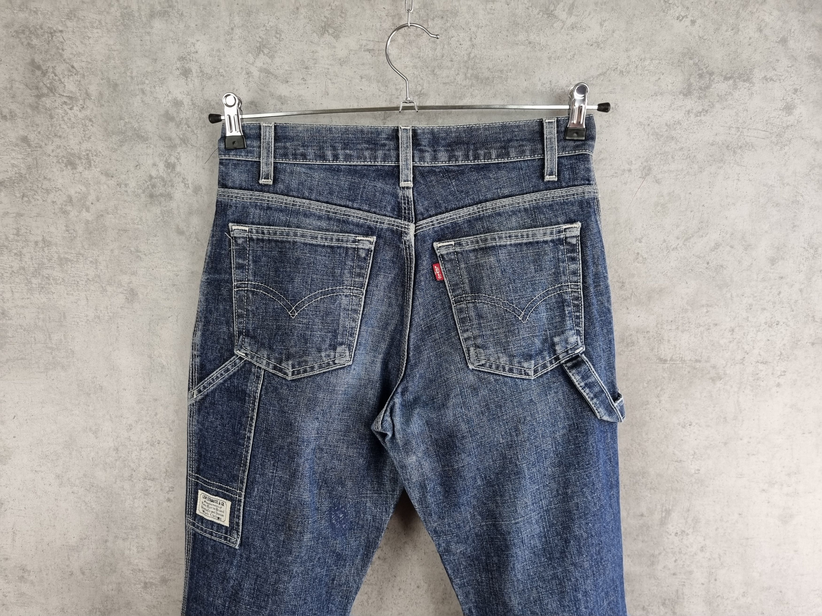 Levi's 90s Rare Levis Flared Carpenter Pants Size US 29 - 4 Thumbnail