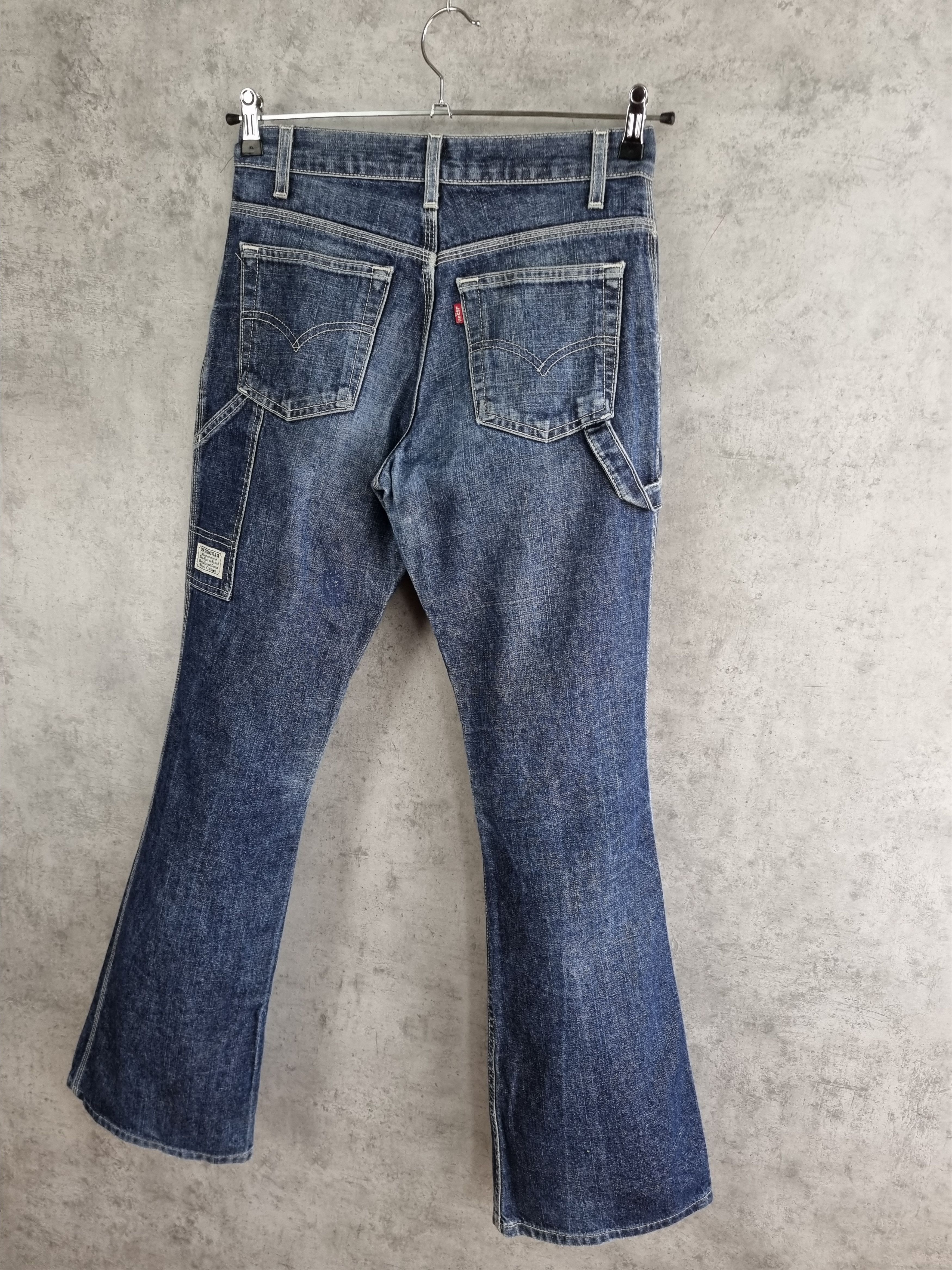Levi's 90s Rare Levis Flared Carpenter Pants Size US 29 - 22 Thumbnail