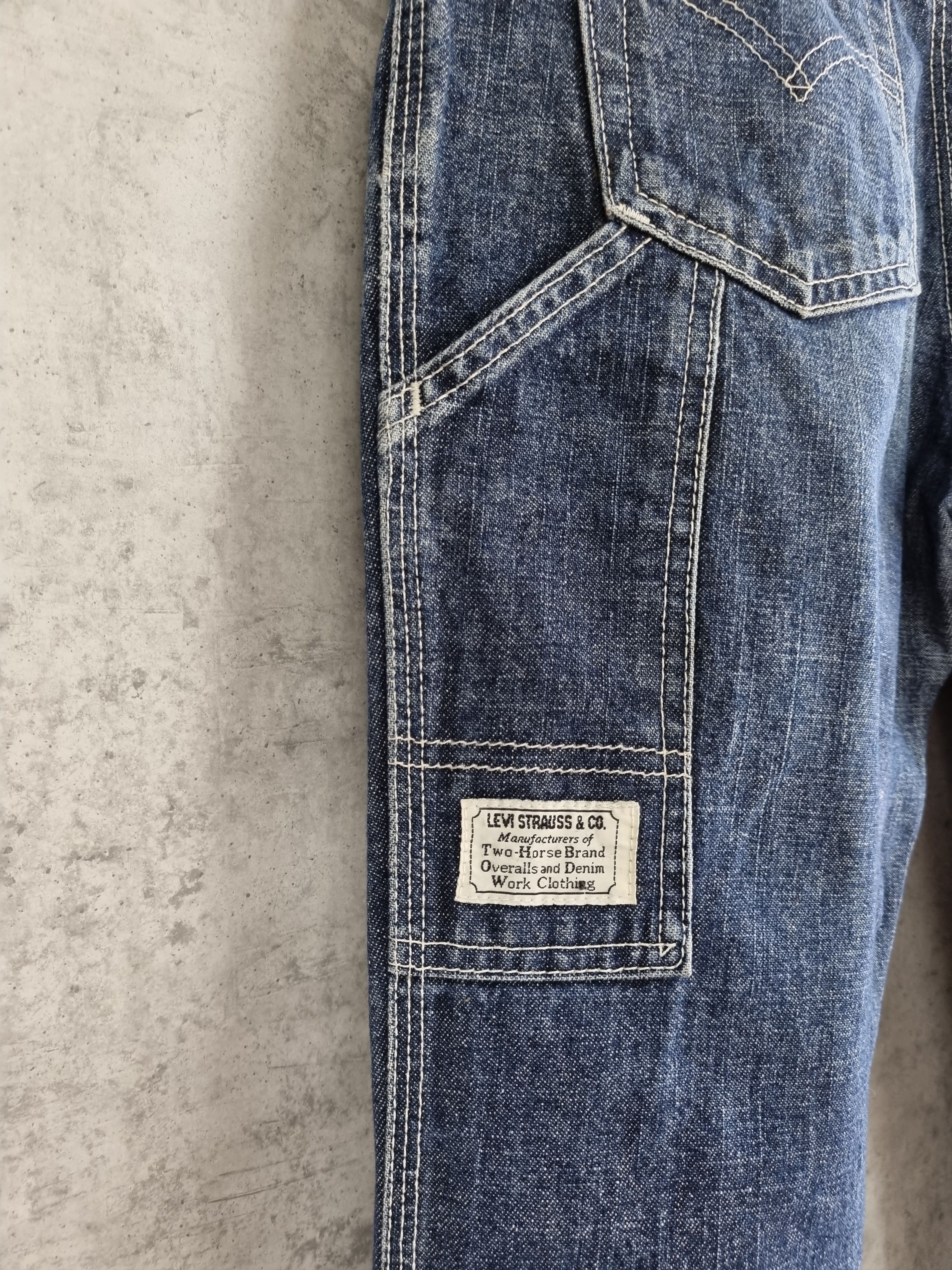 Levi's 90s Rare Levis Flared Carpenter Pants Size US 29 - 14 Thumbnail