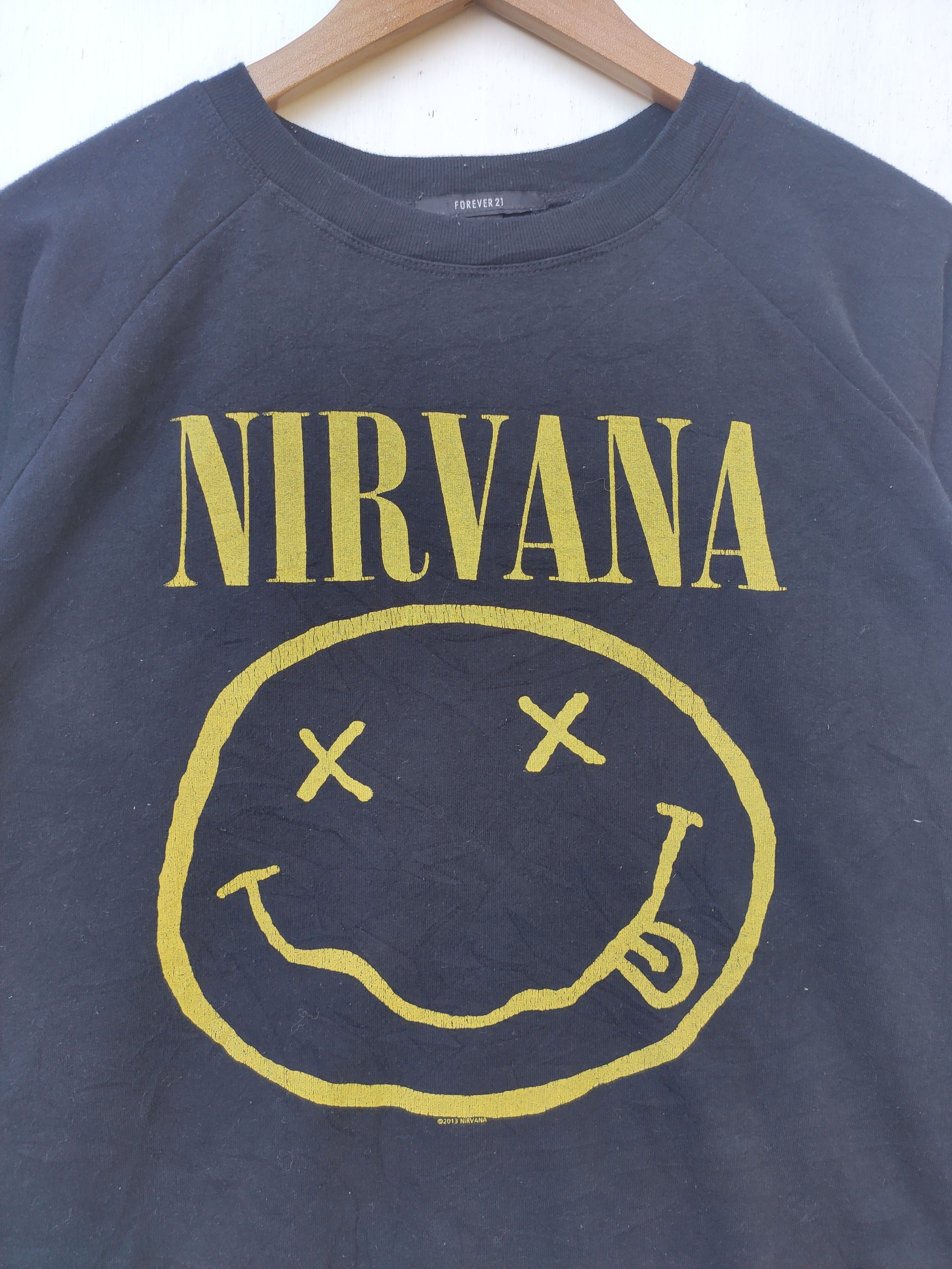 Band Tees × Nirvana Nirvana sweatshirt smile face Size US M / EU 48-50 / 2 - 3 Thumbnail
