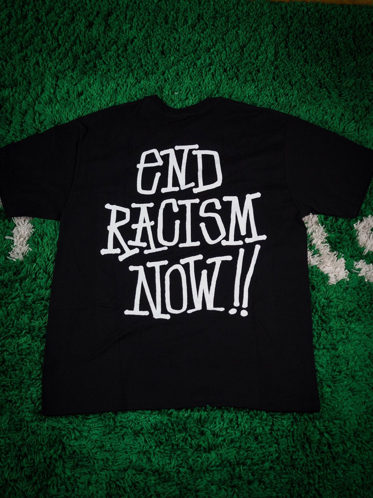 Stussy END RACISM NOW Stussy - black lives matters Size US M / EU 48-50 / 2 - 1 Thumbnail