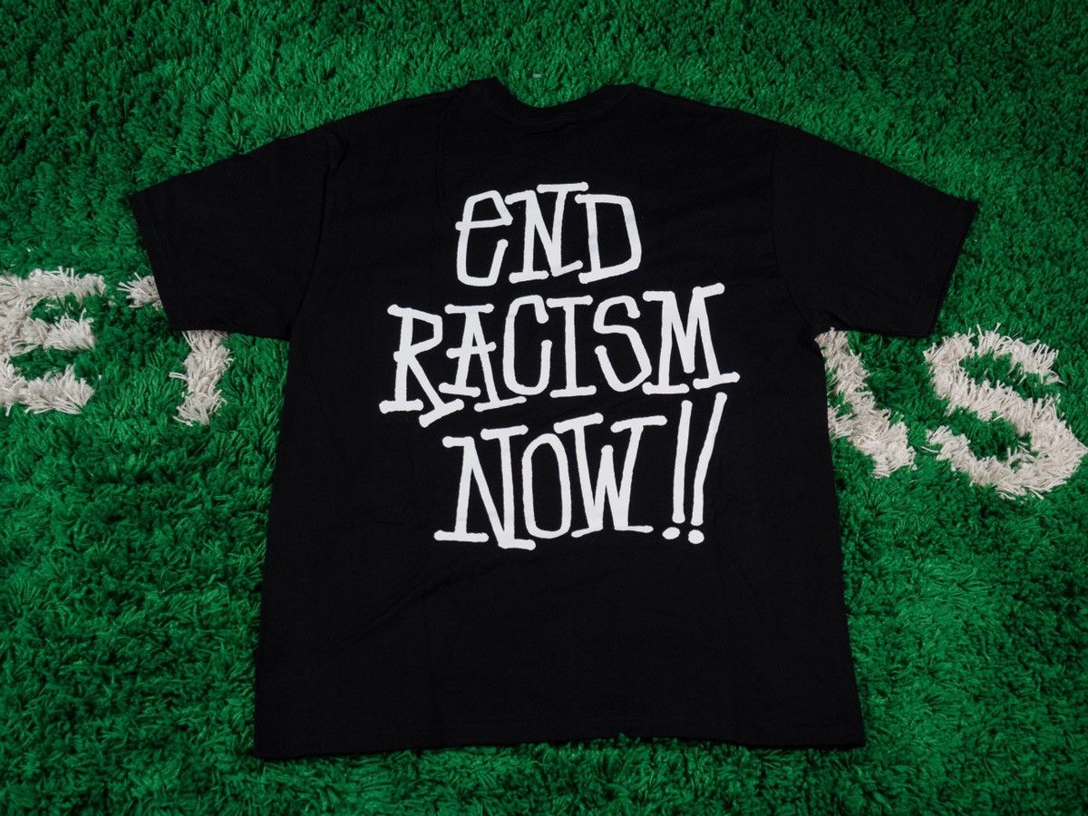 Stussy END RACISM NOW Stussy - black lives matters Size US M / EU 48-50 / 2 - 3 Thumbnail