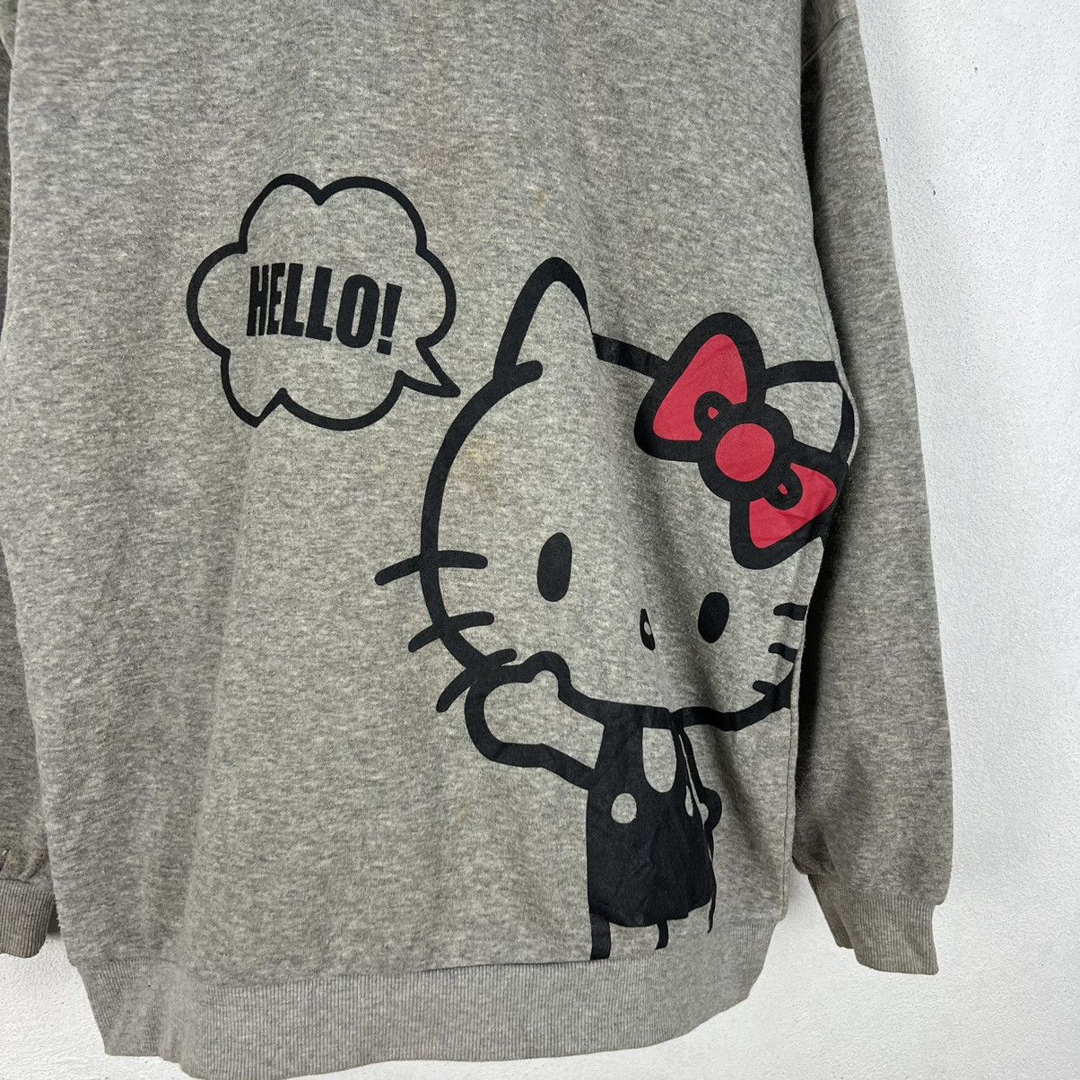 Cartoon Network VINTAGE HELLO KITTY SWEATSHIRT BIG LOGO Size US M / EU 48-50 / 2 - 4 Thumbnail