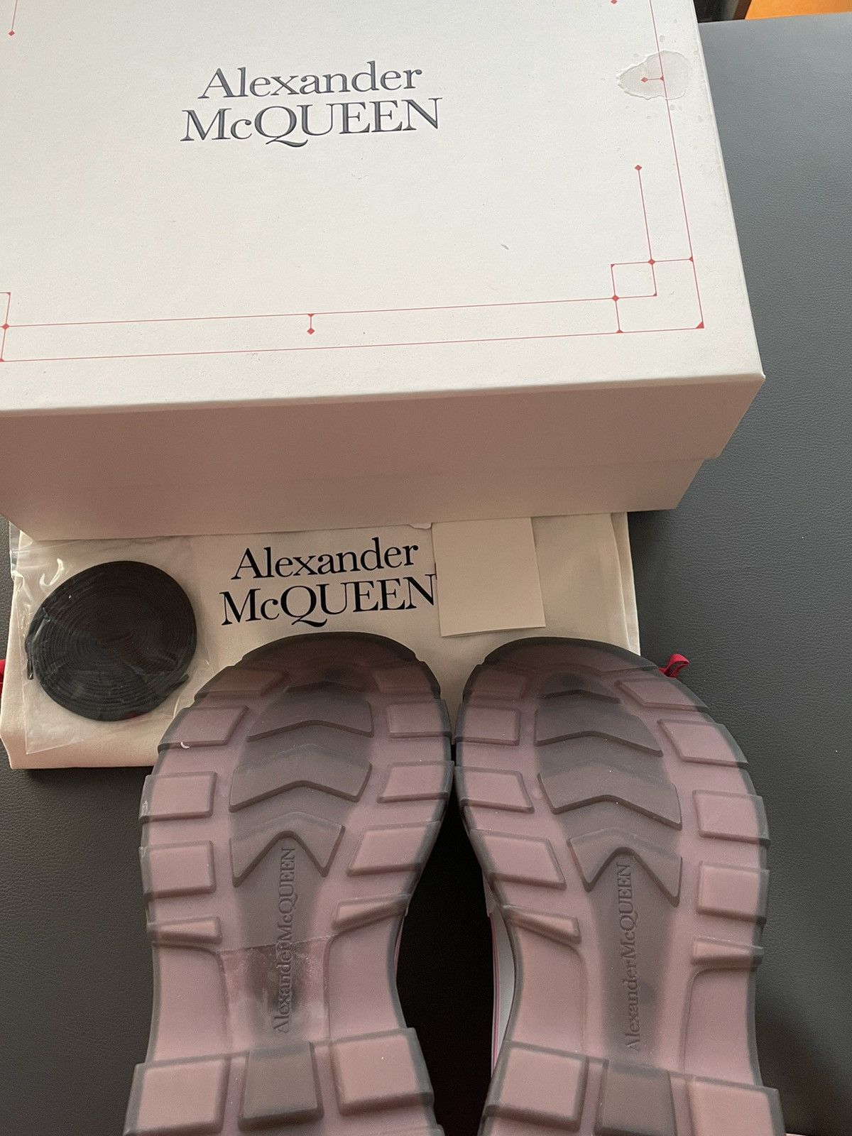 Alexander McQueen × MCQ Super Runway Limited Edition Brand New Rare Tread Boots Size US 12 / EU 45 - 14 Thumbnail