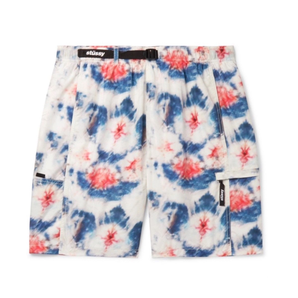 Stussy STUSSY BELTED TIE-DYE SHORTS Size US 34 / EU 50 - 21 Thumbnail