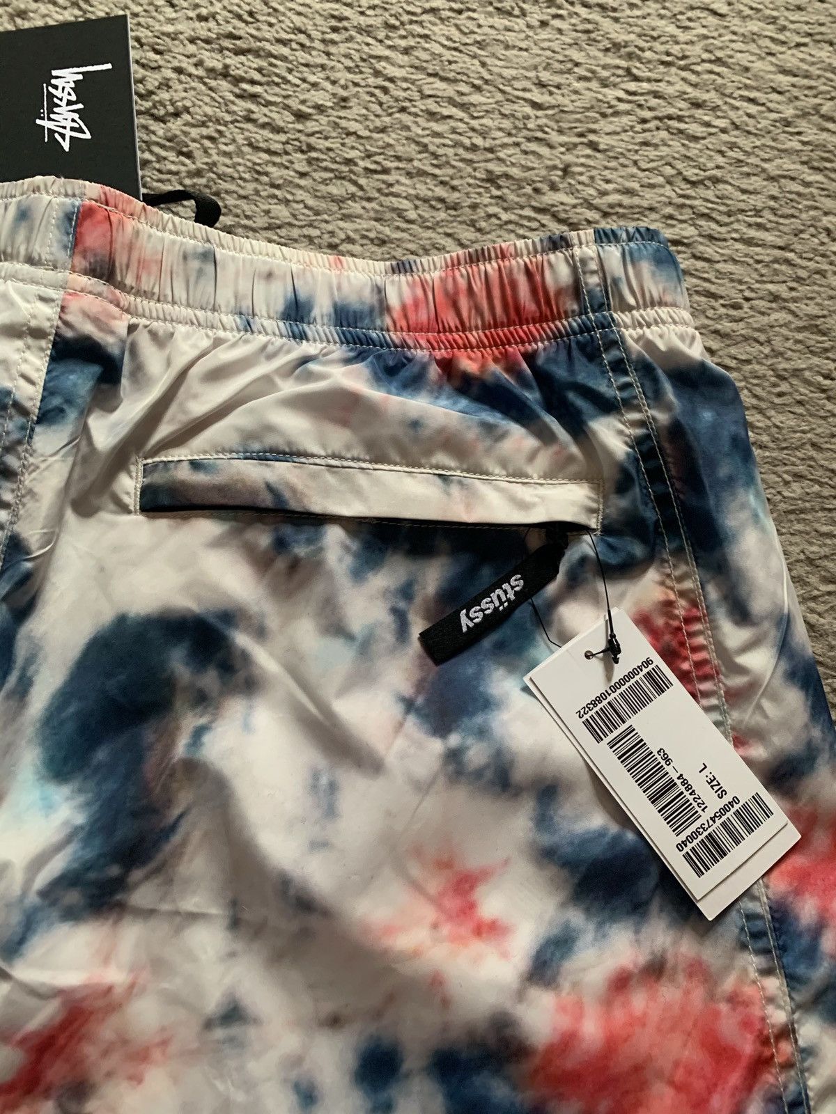 Stussy STUSSY BELTED TIE-DYE SHORTS Size US 34 / EU 50 - 12 Thumbnail
