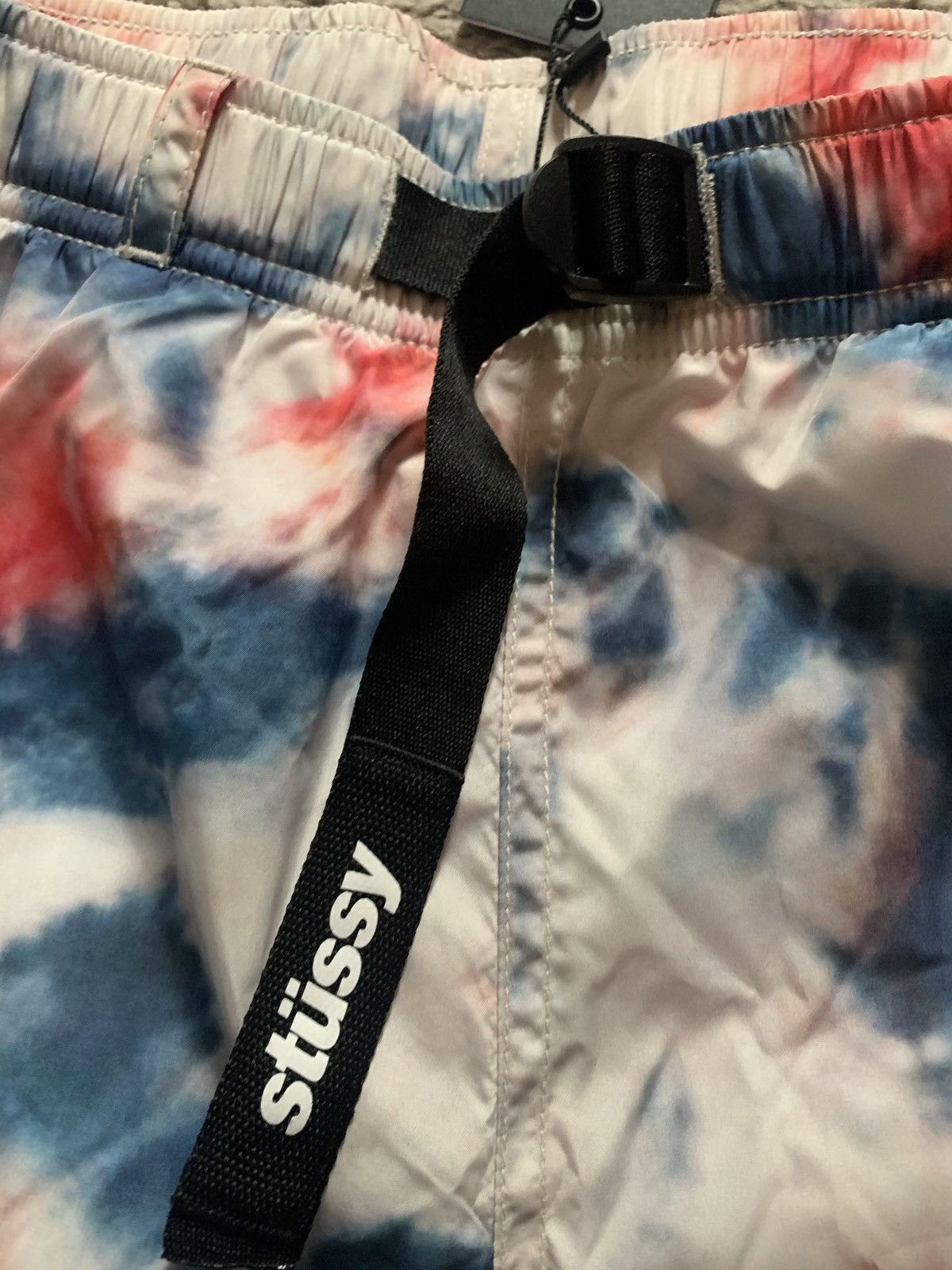 Stussy STUSSY BELTED TIE-DYE SHORTS Size US 34 / EU 50 - 7 Thumbnail