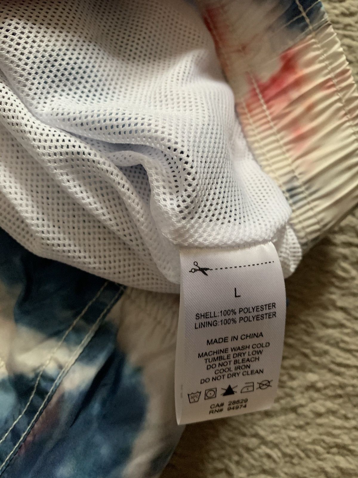 Stussy STUSSY BELTED TIE-DYE SHORTS Size US 34 / EU 50 - 18 Thumbnail