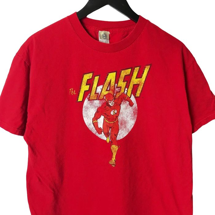 Vintage 00s Vintage DC Comics Flash T Shirt Character Superhero Grailed