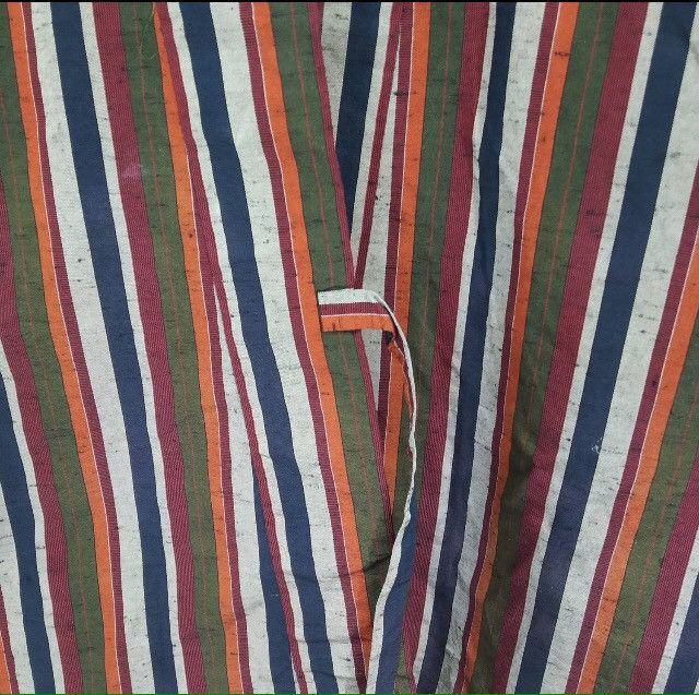 Japanese Brand × Vintage Vintage Haori Kimono Colourful Stripes Design Short Kimono Size US L / EU 52-54 / 3 - 5 Thumbnail