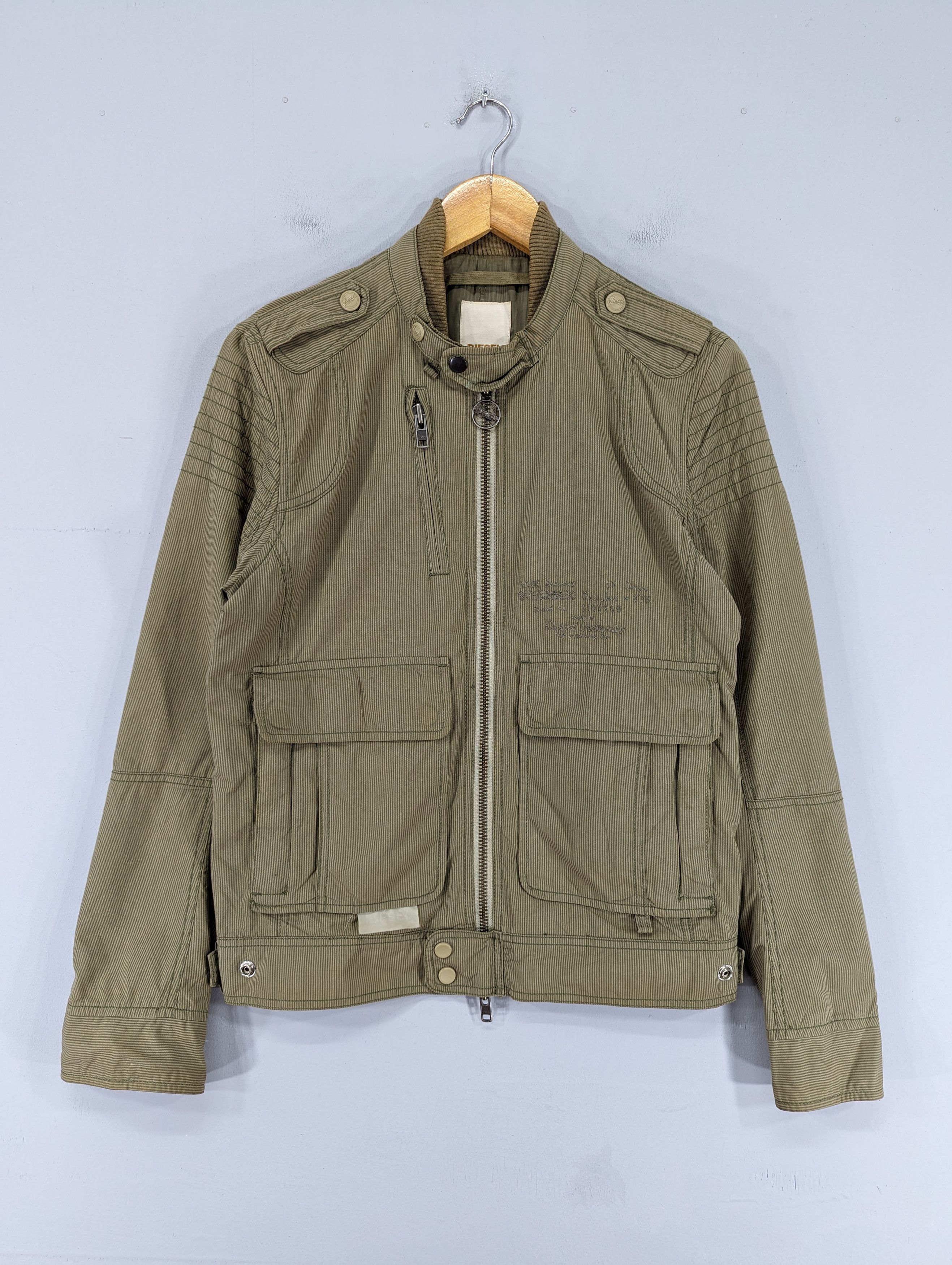 Diesel 💥RARE💥Diesel Biker Style Jacket Size US S / EU 44-46 / 1 - 1 Thumbnail