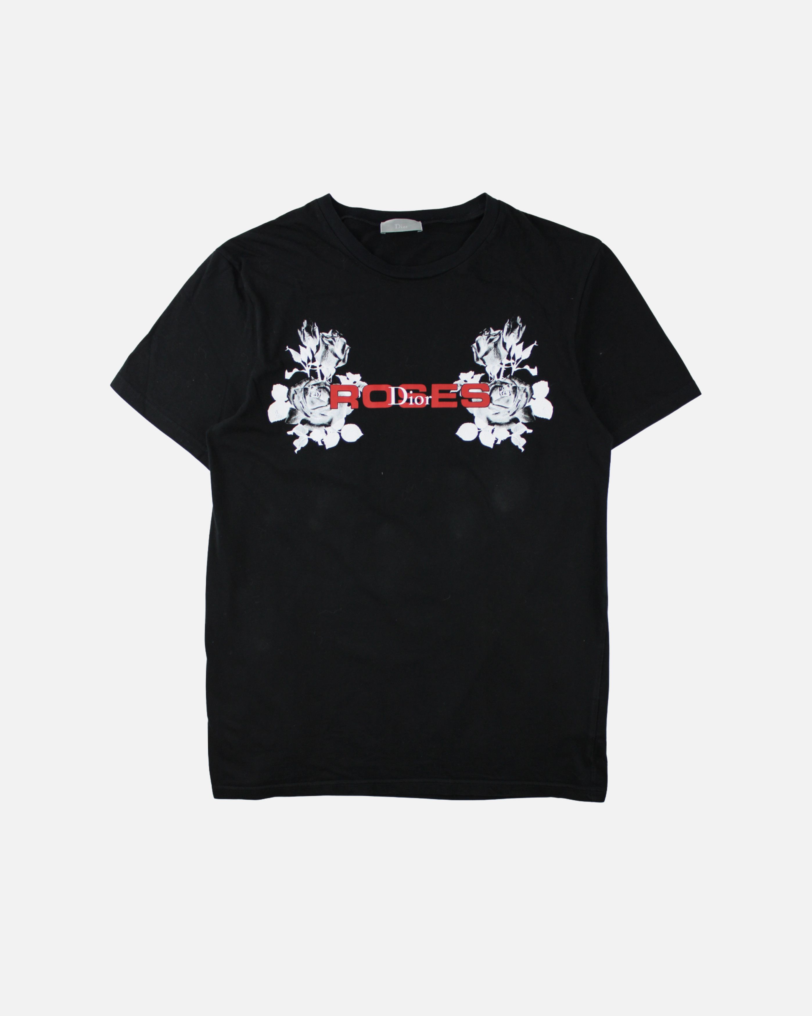 Dior Silver Roses T-Shirt
