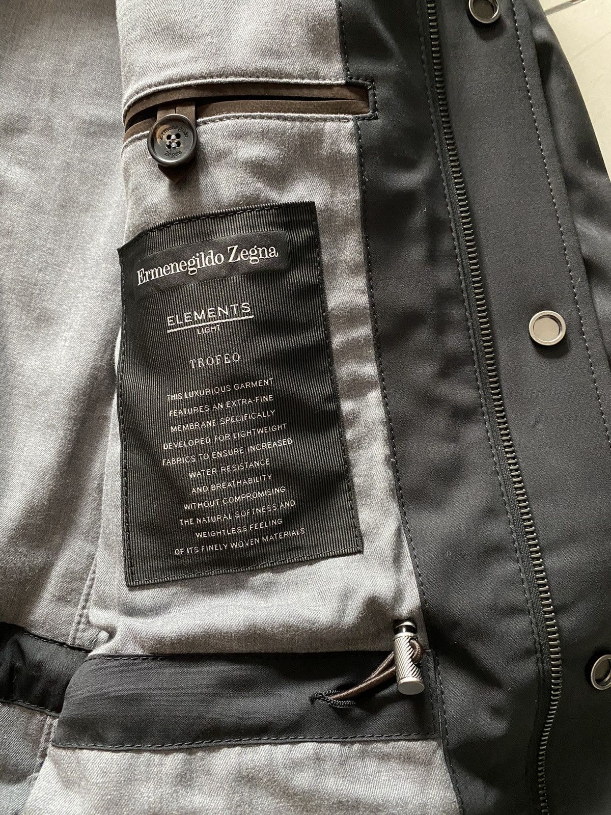 Ermenegildo Zegna Zegna Elements Trofeo Field Jacket Size US M / EU 48-50 / 2 - 12 Thumbnail