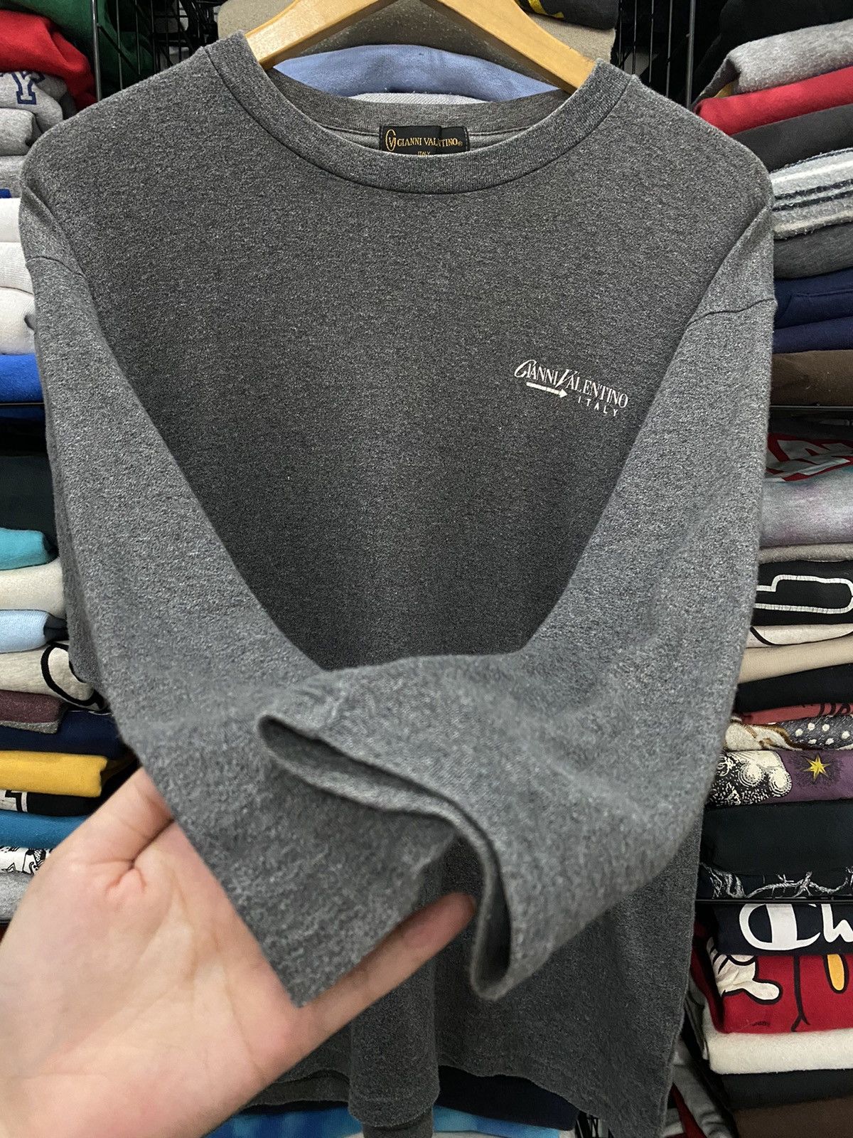 Gianni Valentino × Valentino Vintage Gianni Valentino Shirt Size US L / EU 52-54 / 3 - 3 Thumbnail