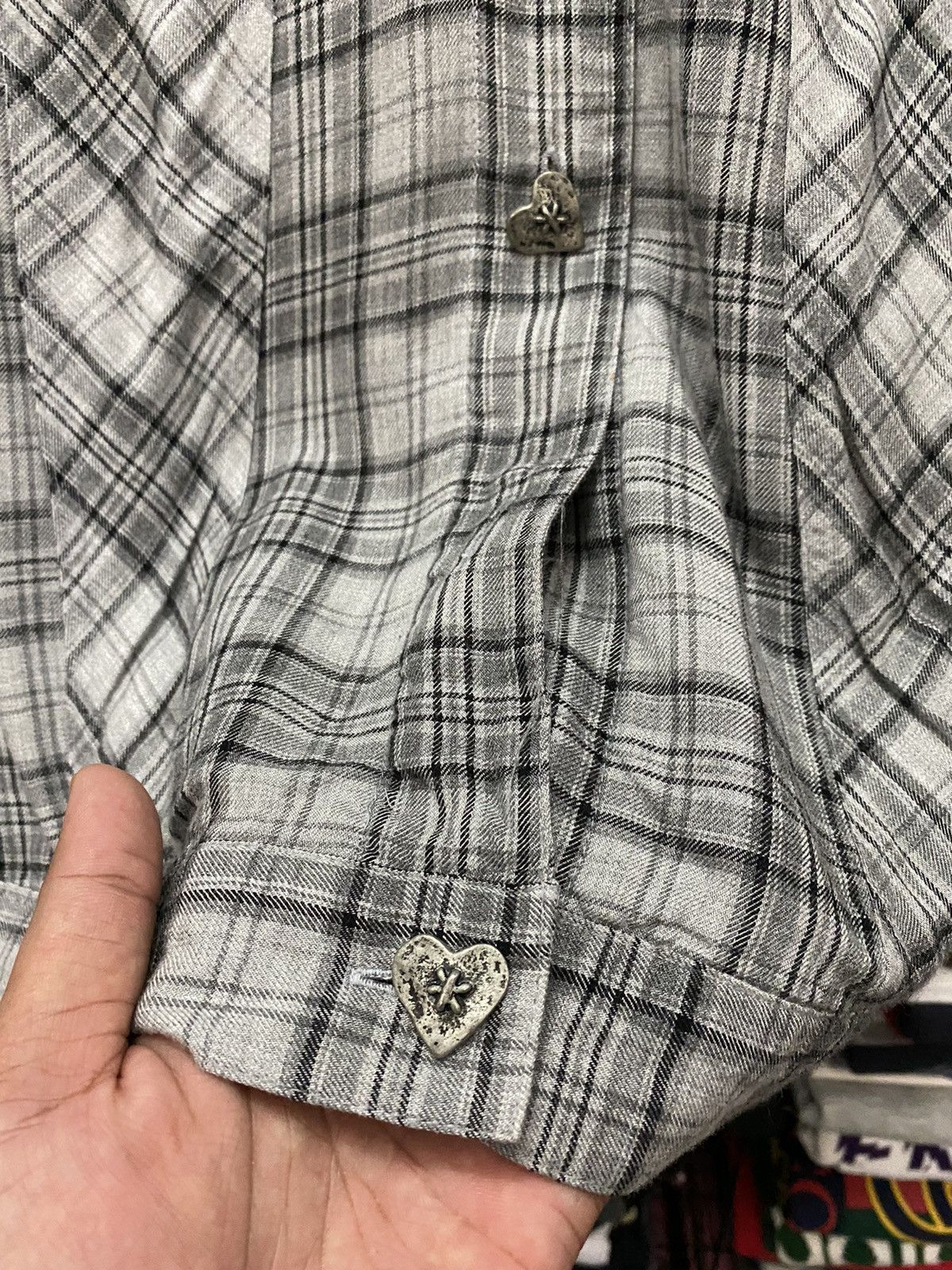Flannel Salvatore Lucianatelli Flannel Jacket Size US S / EU 44-46 / 1 - 8 Thumbnail