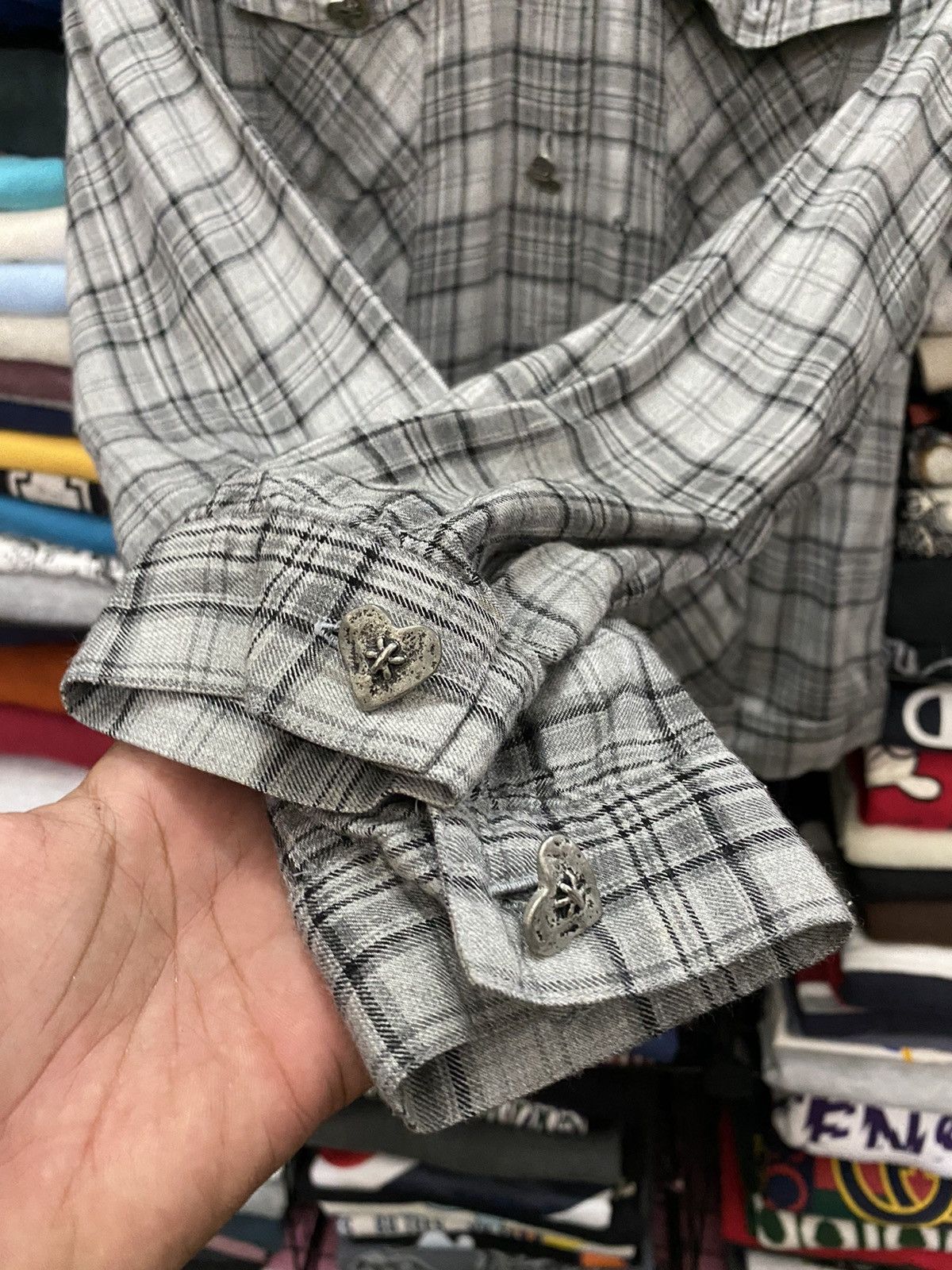 Flannel Salvatore Lucianatelli Flannel Jacket Size US S / EU 44-46 / 1 - 7 Thumbnail