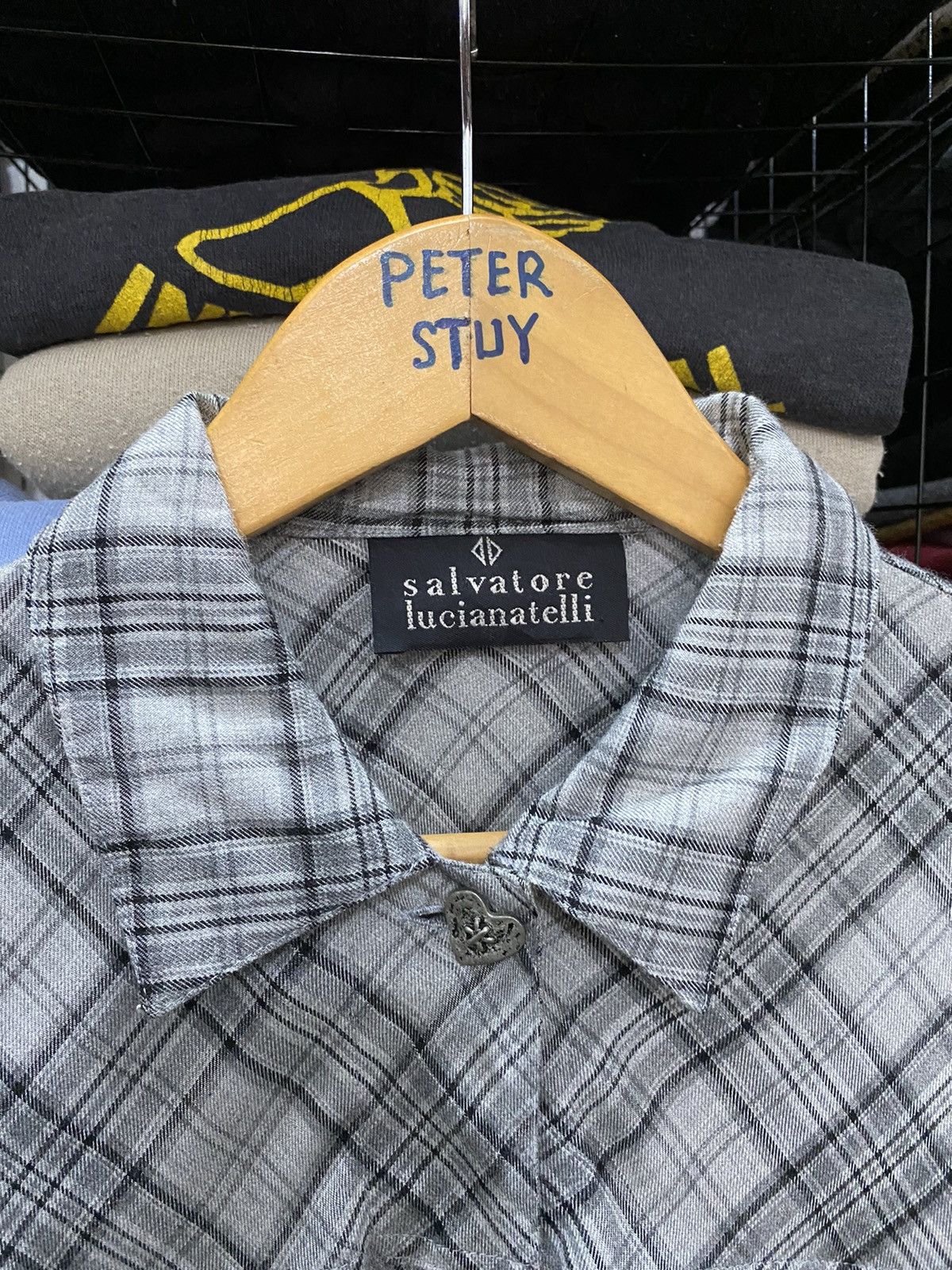 Flannel Salvatore Lucianatelli Flannel Jacket Size US S / EU 44-46 / 1 - 5 Thumbnail