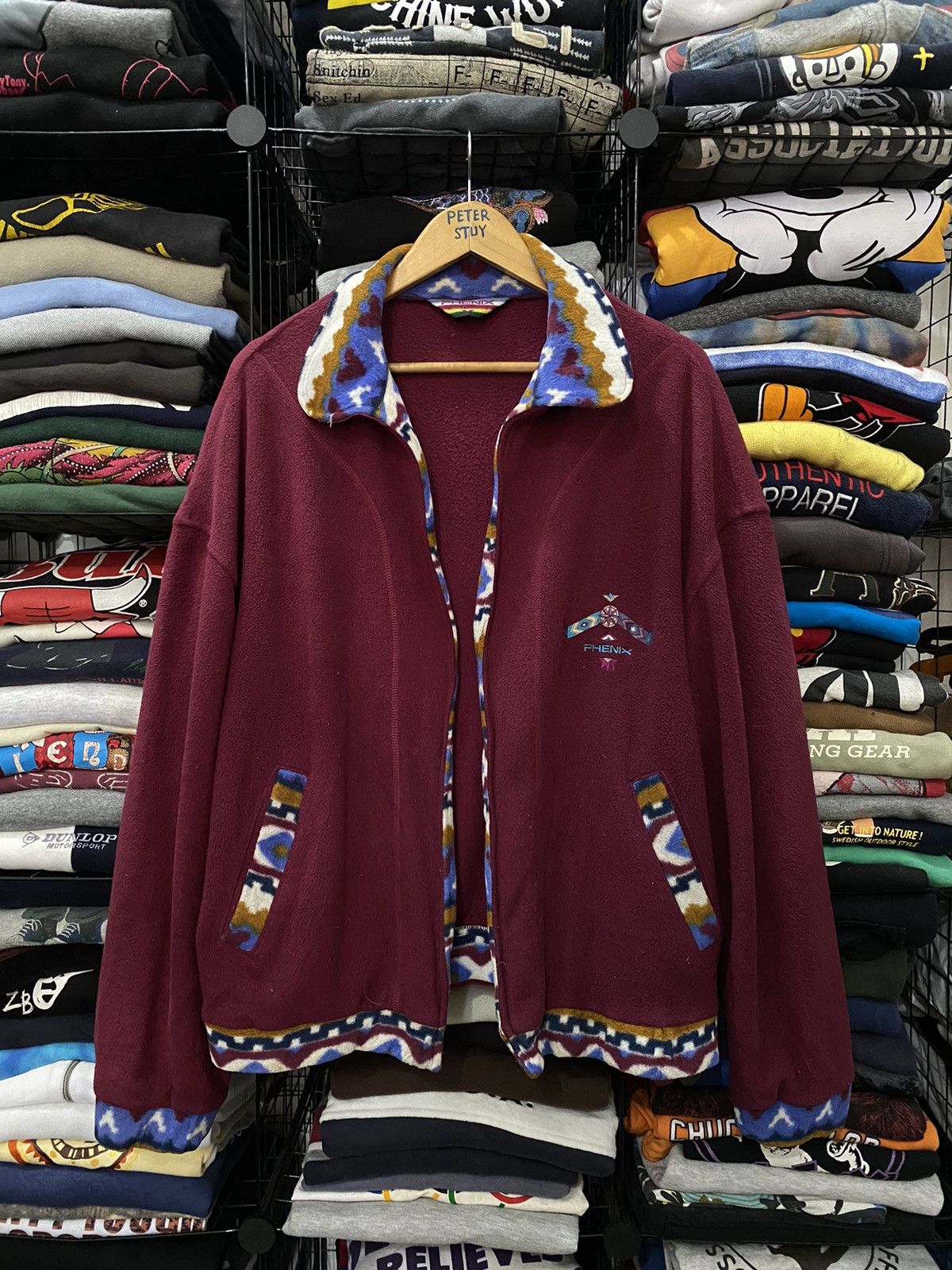 Polartec Phenix Polatec Fleece Navajo Cardigan Size US M / EU 48-50 / 2 - 1 Thumbnail