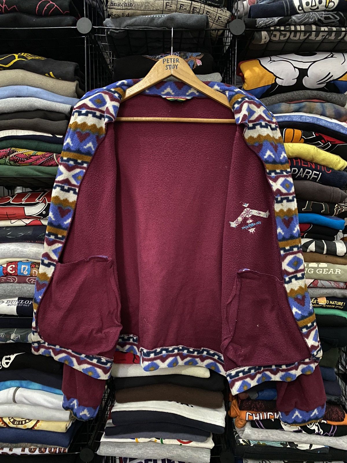 Polartec Phenix Polatec Fleece Navajo Cardigan Size US M / EU 48-50 / 2 - 6 Thumbnail