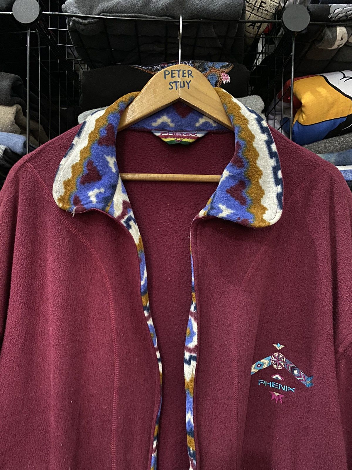 Polartec Phenix Polatec Fleece Navajo Cardigan Size US M / EU 48-50 / 2 - 2 Thumbnail