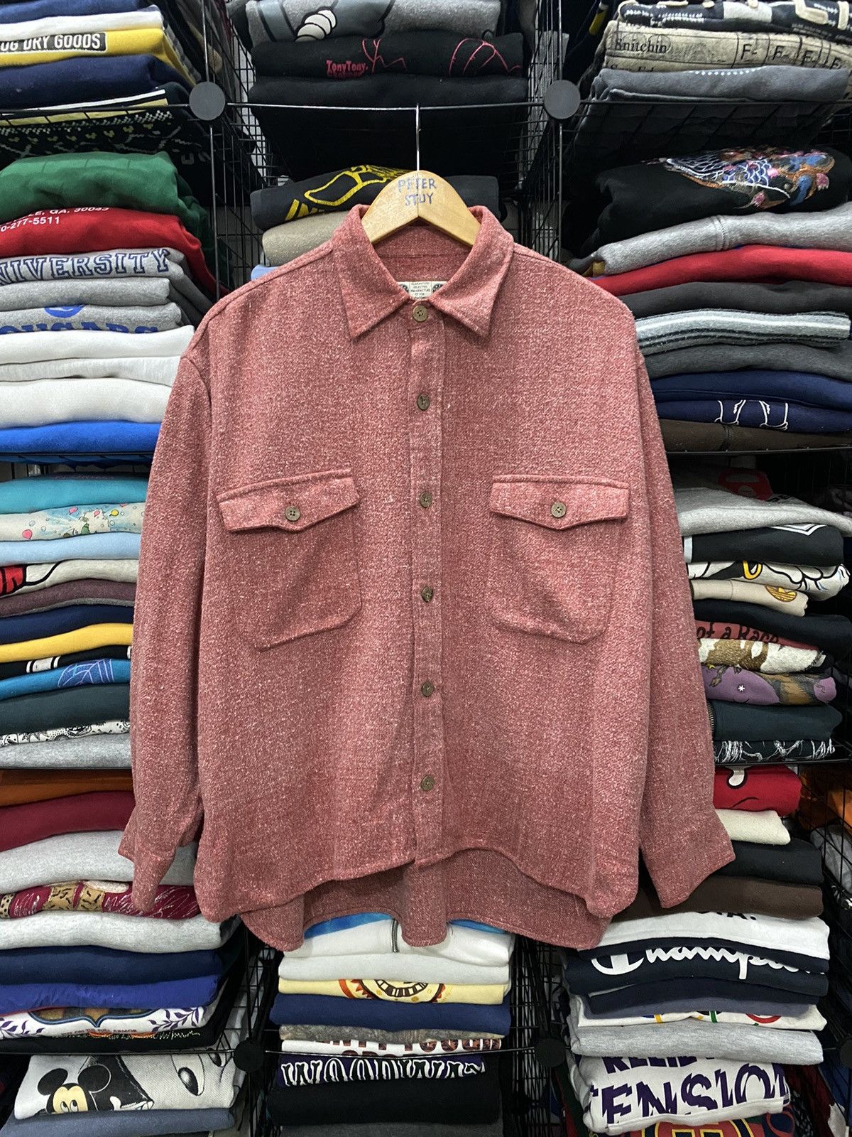 Vintage VINTAGE GREAT PLEASURE WORKER SHIRT Size US L / EU 52-54 / 3 - 1 Thumbnail