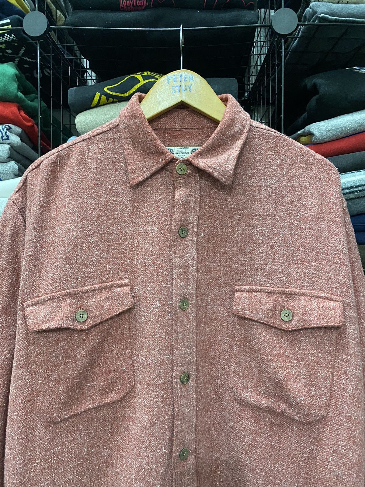 Vintage VINTAGE GREAT PLEASURE WORKER SHIRT Size US L / EU 52-54 / 3 - 3 Thumbnail