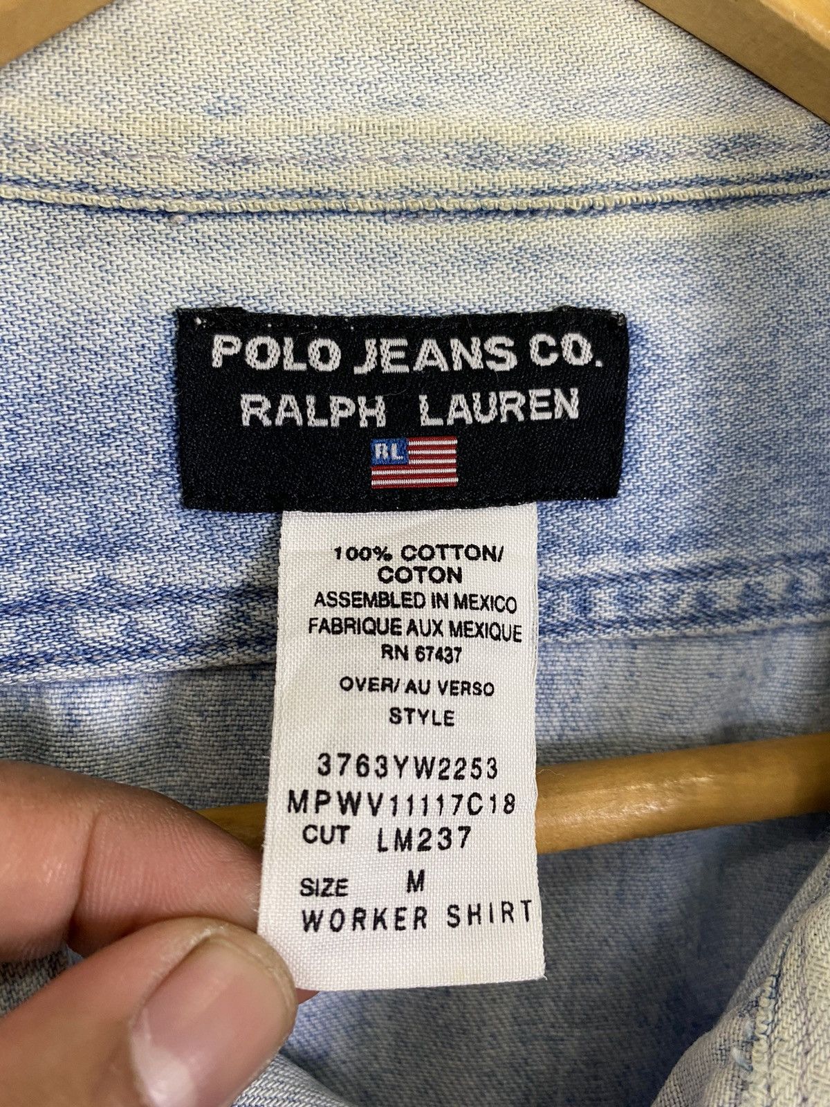 Polo Ralph Lauren POLO JEANS RALPH LAUREN SHIRT Size US M / EU 48-50 / 2 - 6 Thumbnail