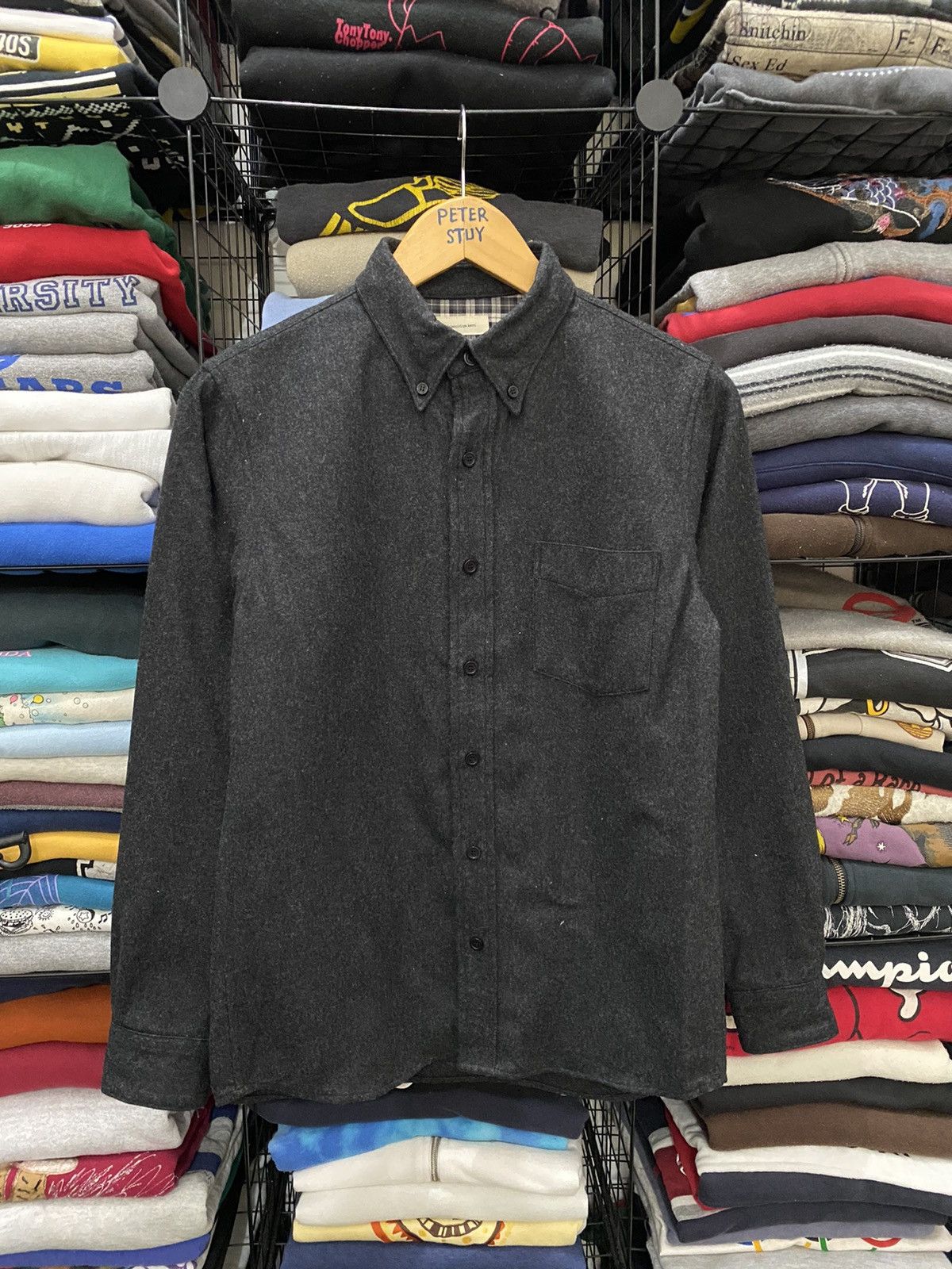 Other Inpatchthys kerri Button wool shirt Size US S / EU 44-46 / 1 - 1 Thumbnail