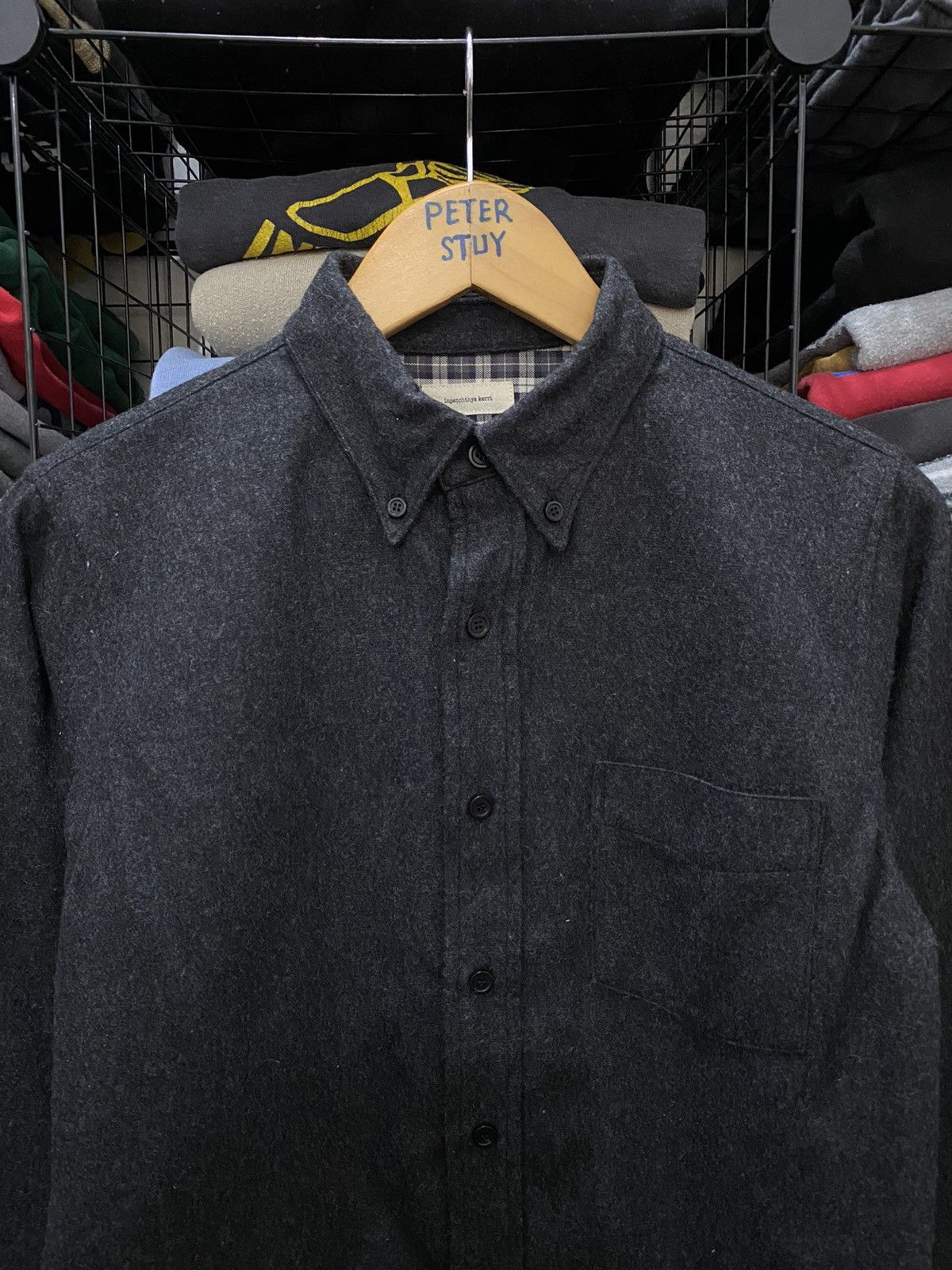 Other Inpatchthys kerri Button wool shirt Size US S / EU 44-46 / 1 - 4 Thumbnail