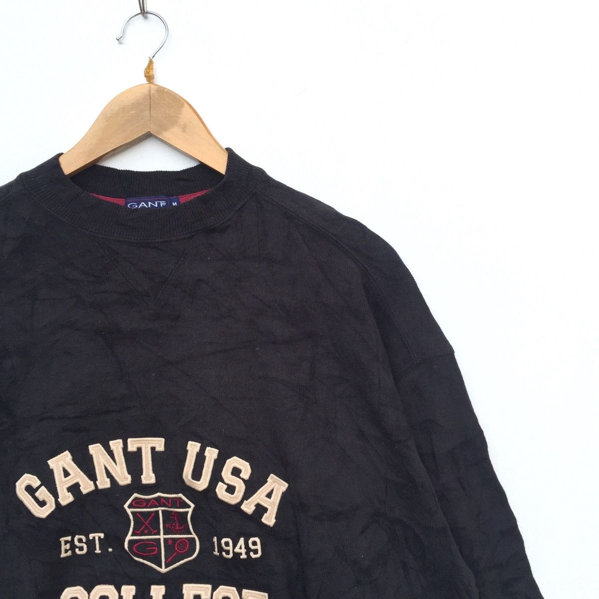 Gant × Vintage Vintage Gant USA spell out design Streetwear Sweatshirt Size US M / EU 48-50 / 2 - 2 Thumbnail
