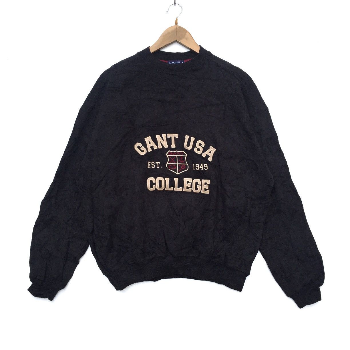 Gant × Vintage Vintage Gant USA spell out design Streetwear Sweatshirt Size US M / EU 48-50 / 2 - 4 Thumbnail