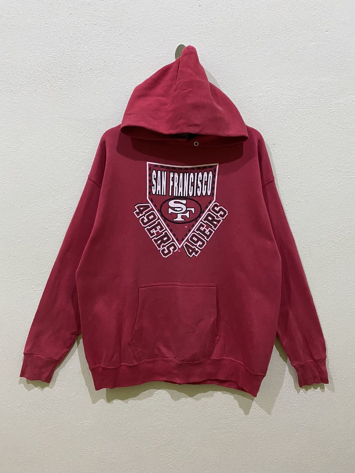 NFL × Vintage 🔥RARE 80’s VINTAGE 49ERS SAN FRANCISCO HODDIES Size US L / EU 52-54 / 3 - 2 Thumbnail